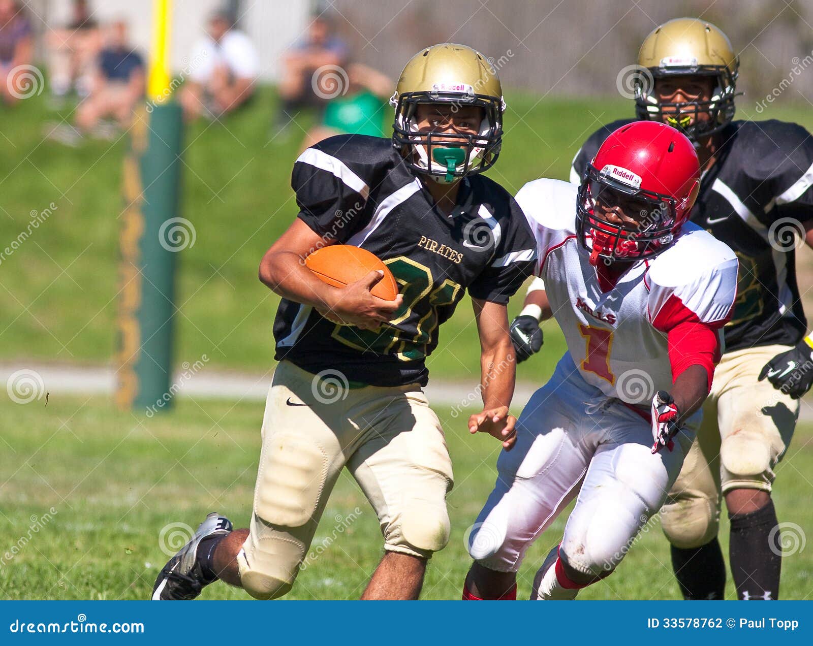 High School Football Player Running with the Ball Editorial ... High School Football Player Running with the Ball Editorial ...