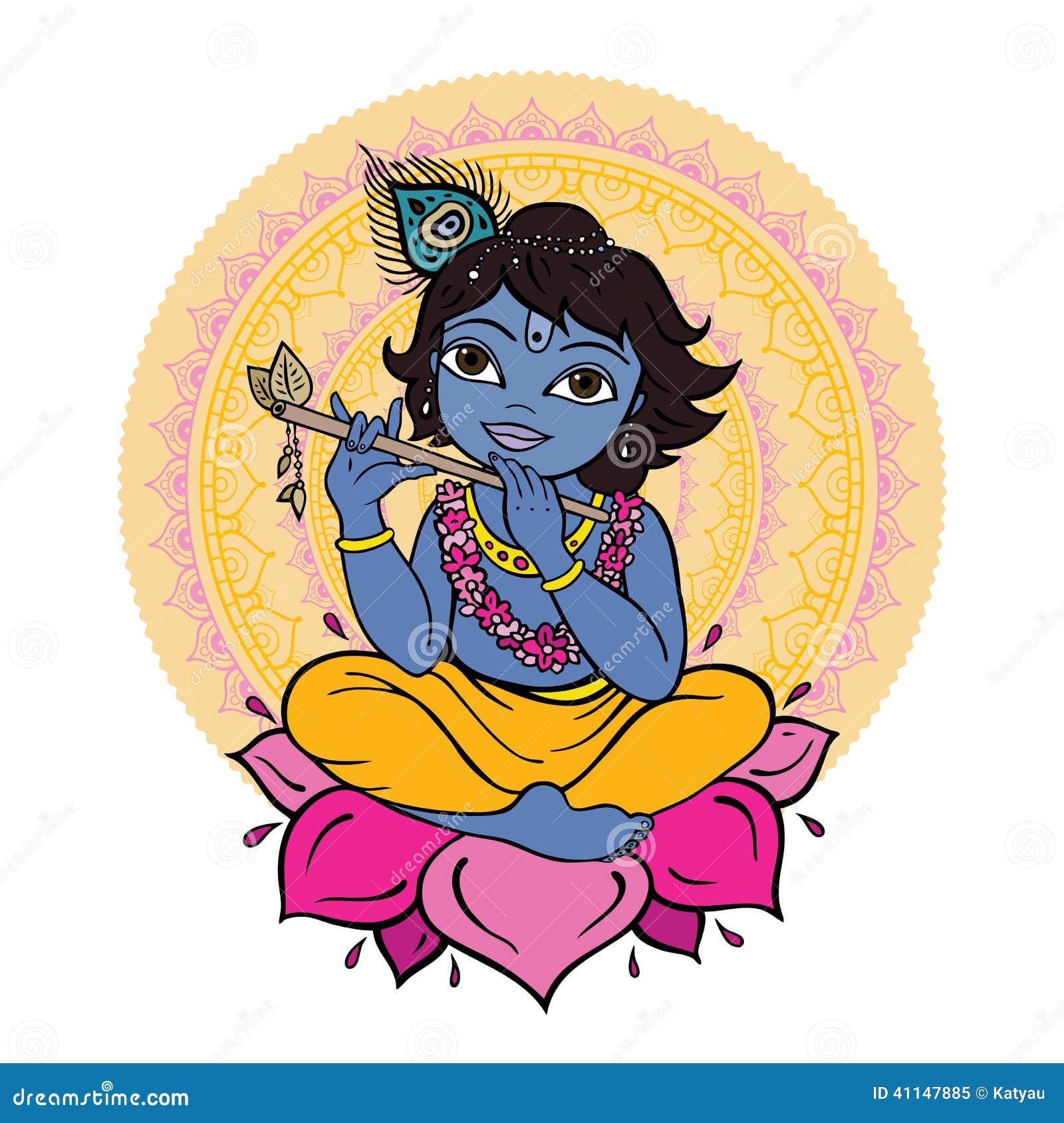 clipart of lord krishna - photo #13