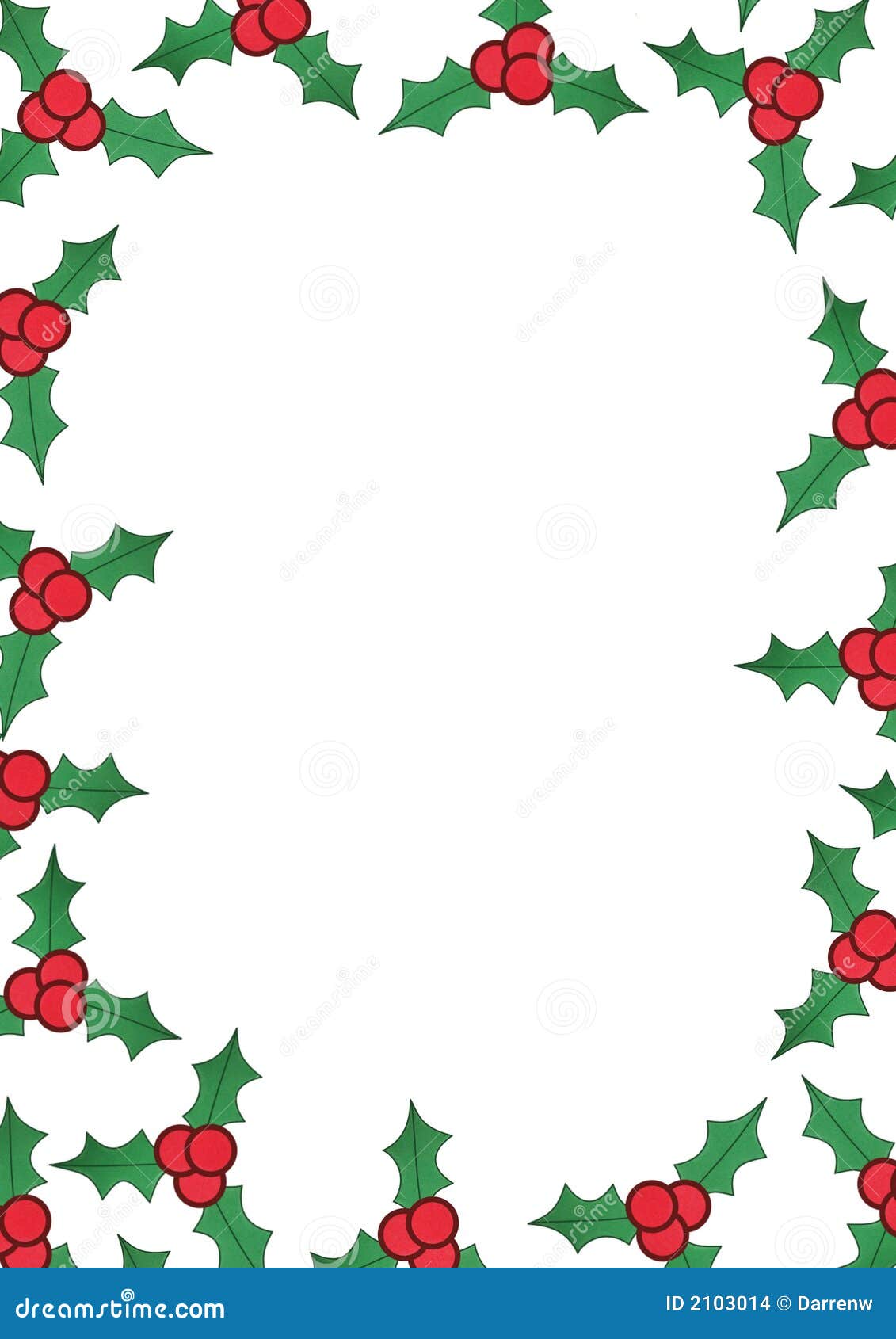 clip art borders holly leaves - photo #29