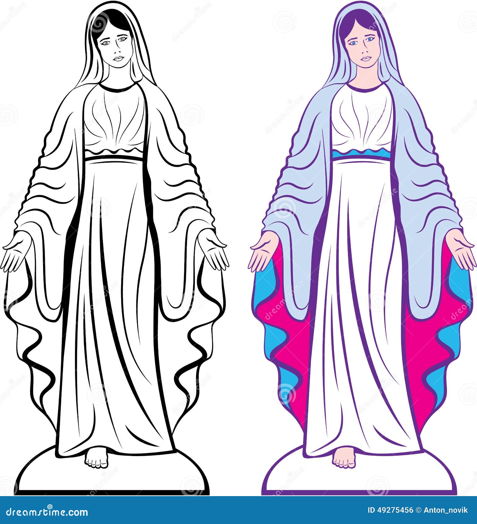 clip art mary mother of god - photo #12