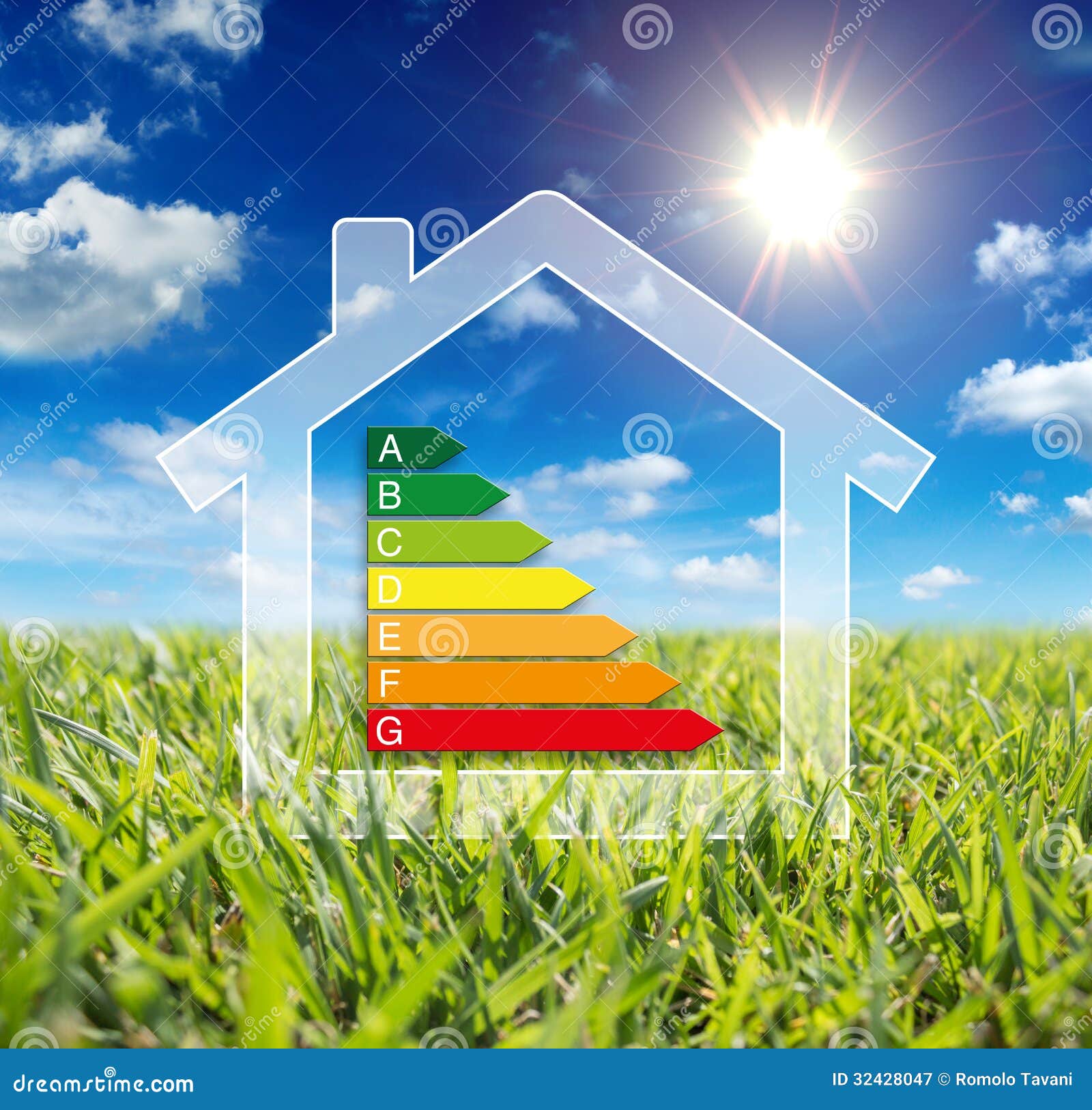 Home Energy - Consumption Wattage Royalty Free Stock Photography 