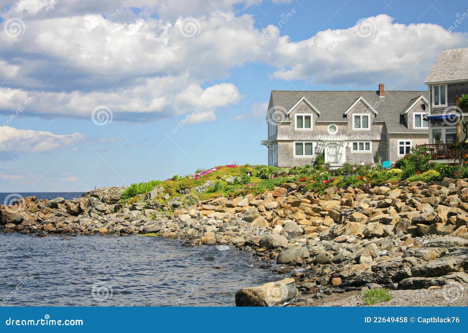Home Near The Sea Royalty Free Stock Photos - Image: 22649458