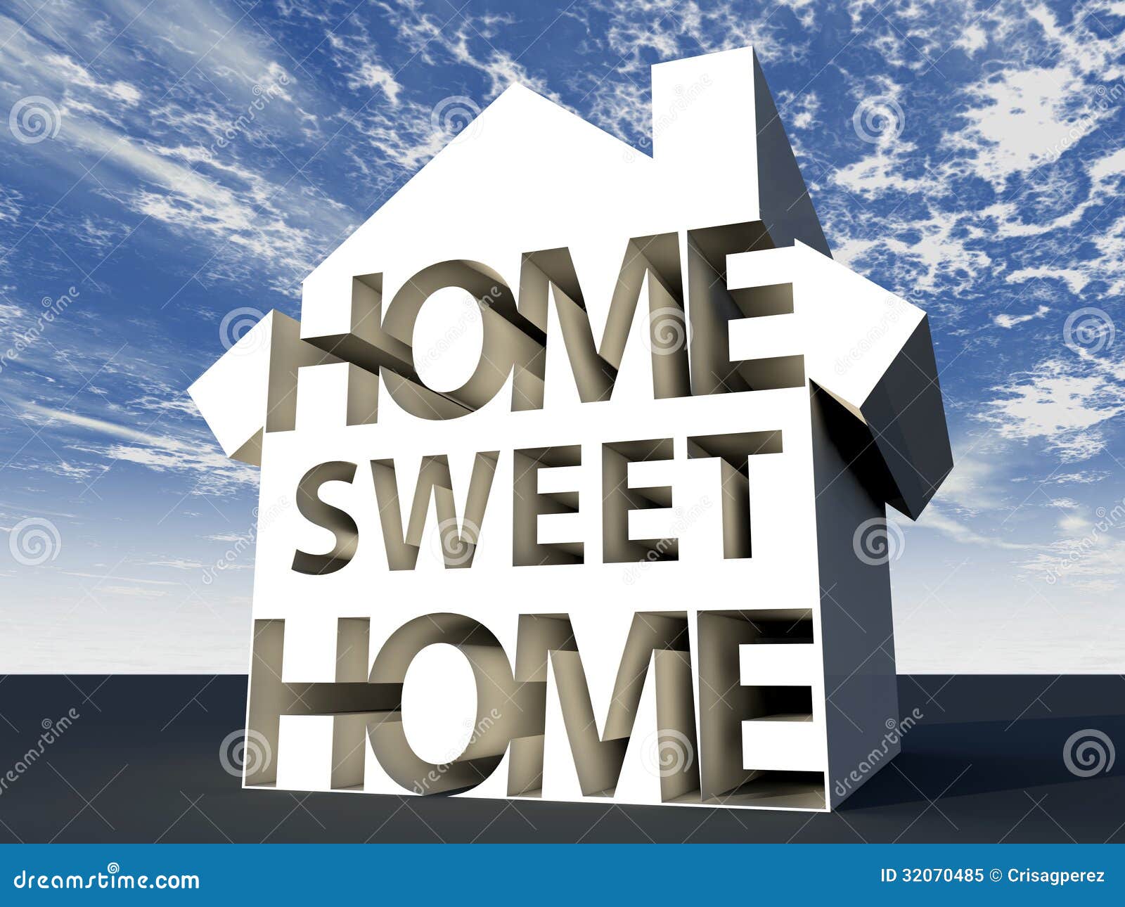 Home Sweet Home Royalty Free Stock Photo Image: 32070485 Home Sweet Home Royalty Free Stock Photo Image: 32070485
