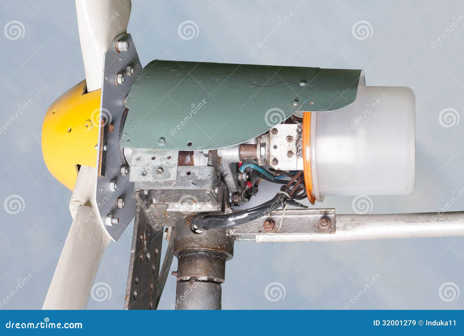 Homemade Wind Generator Royalty Free Stock Images - Image: 32001279