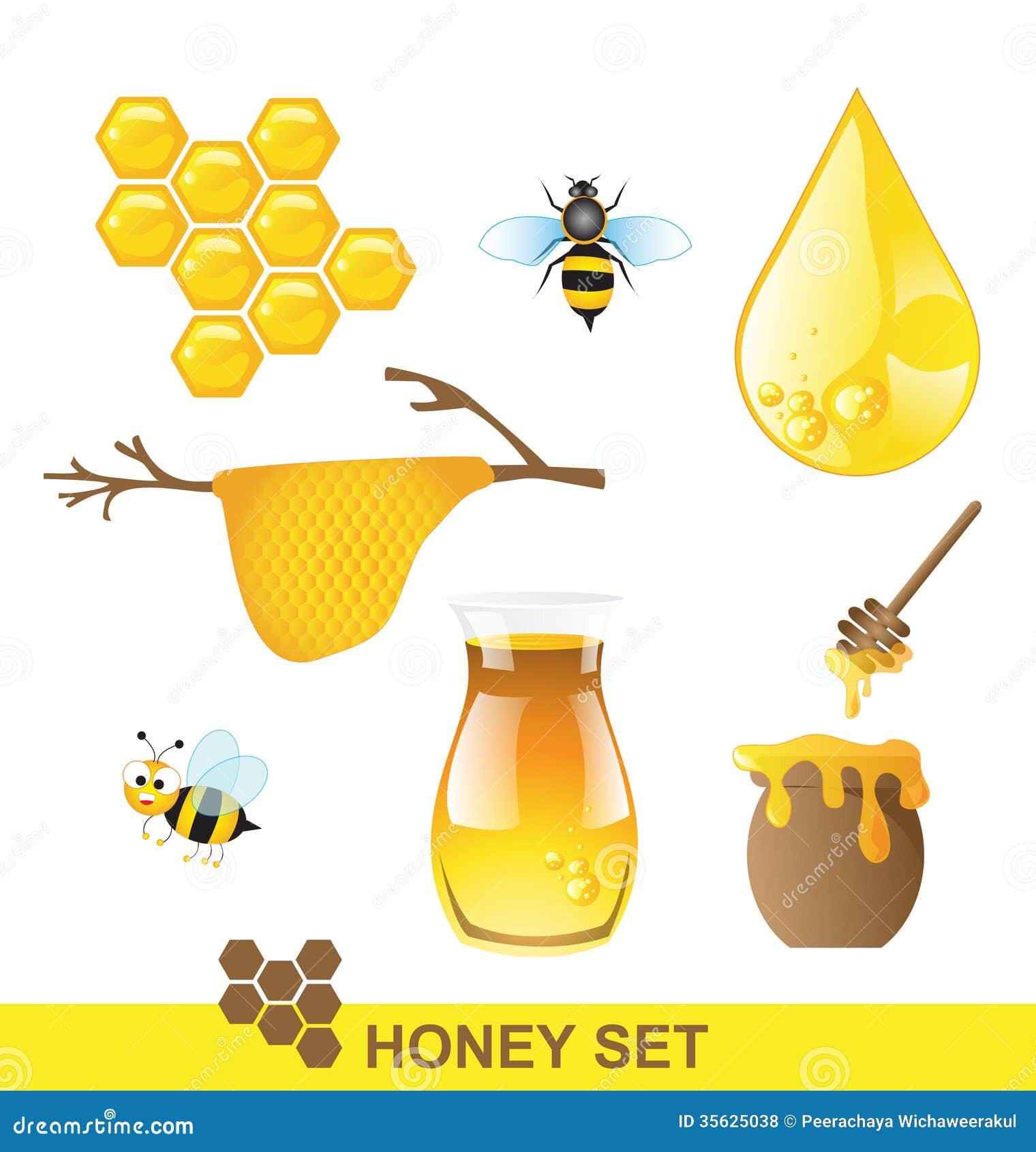honey bee clipart ai - photo #14