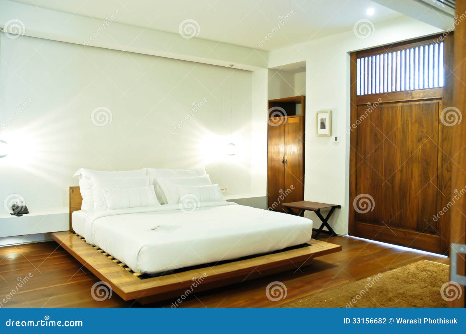 Hotel suite living room with beautiful interior design. title=