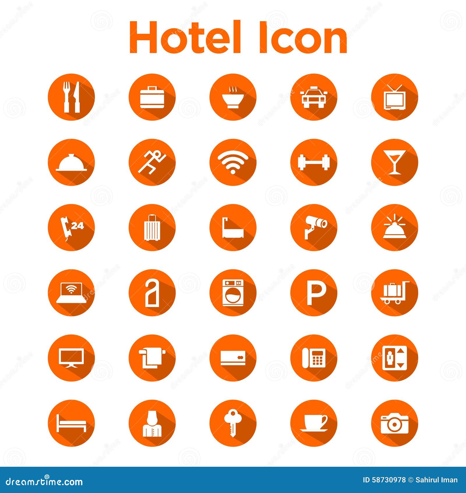 clipart hotel icon set - photo #34