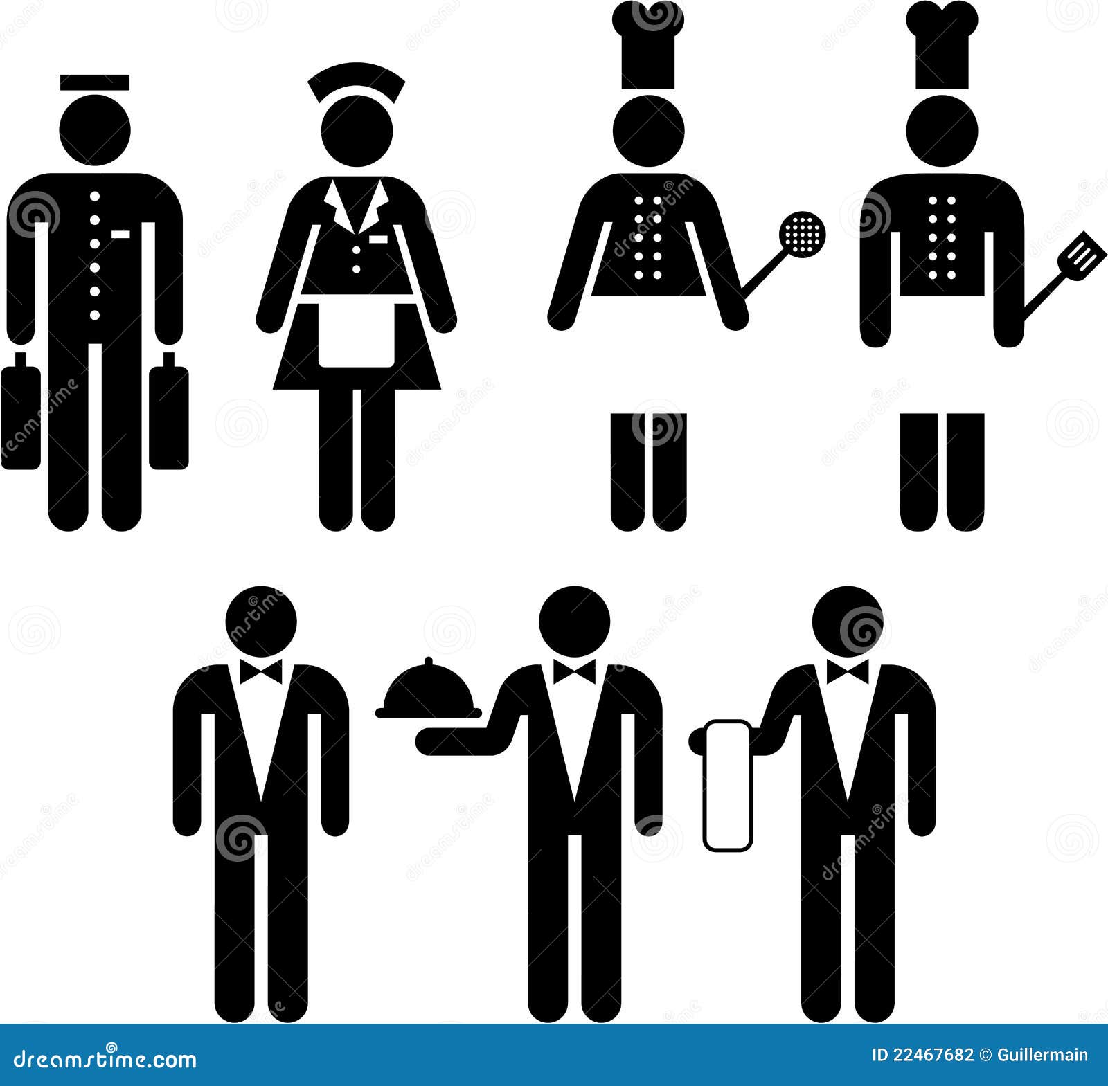 restaurant workers clipart - photo #28