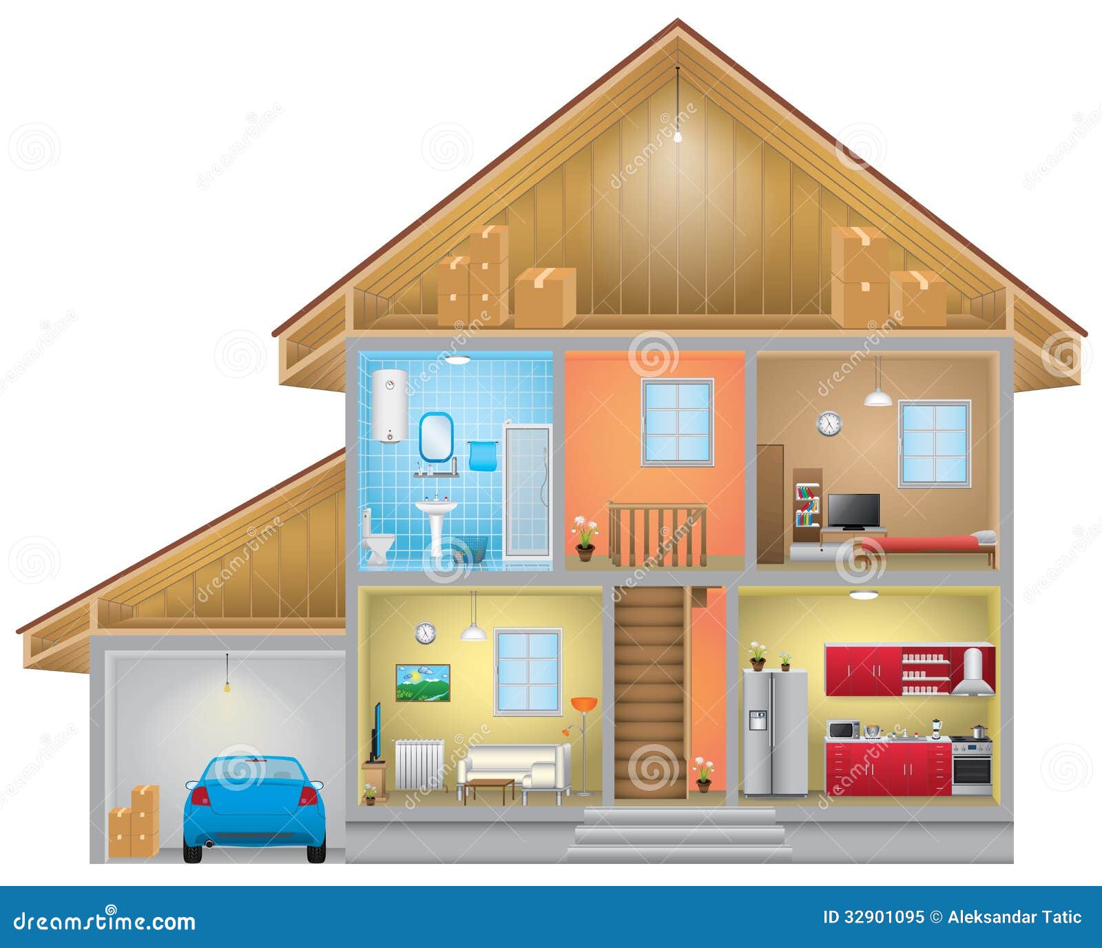 clipart of rooms inside the house - photo #48