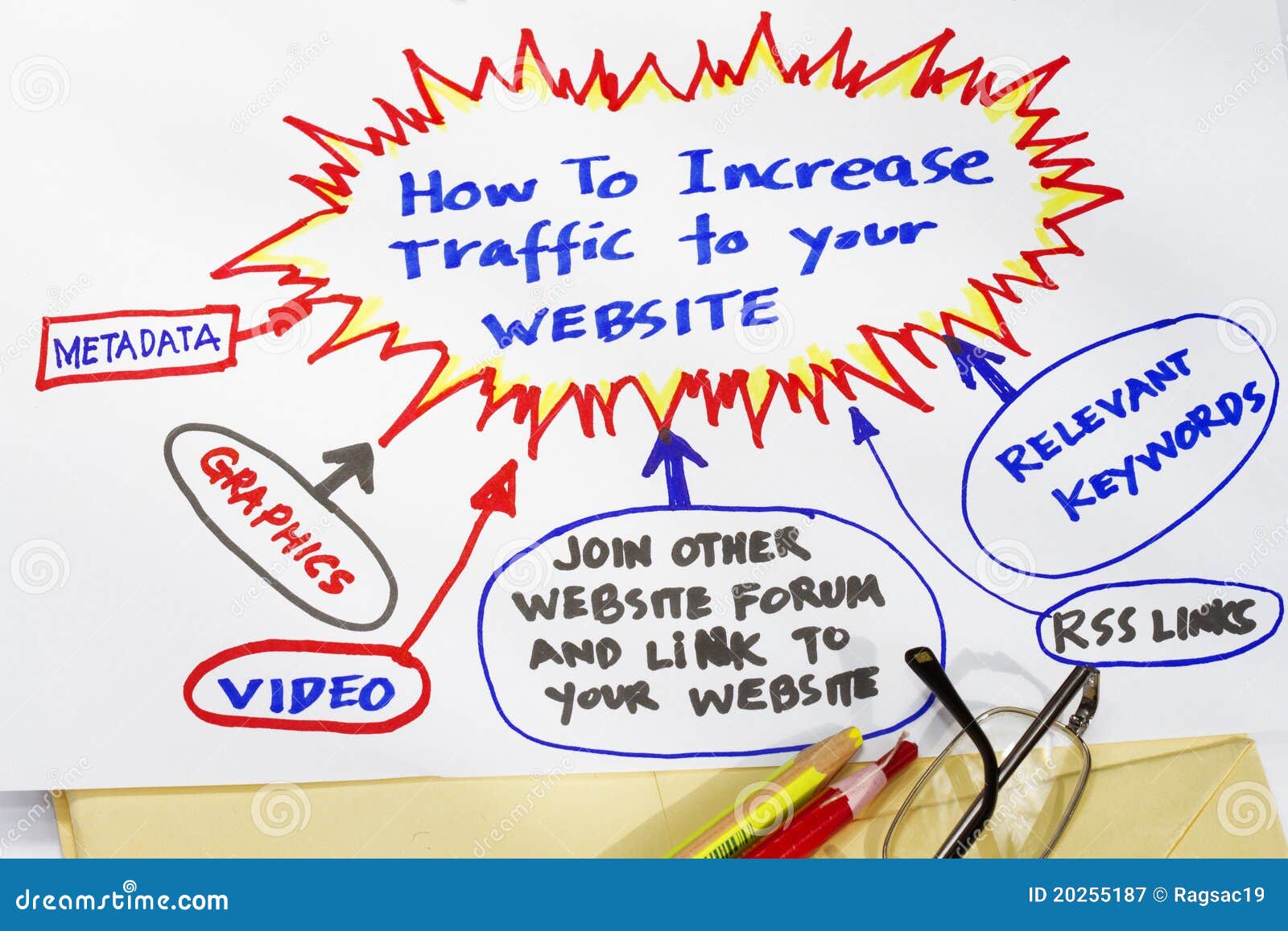 How To Increase Traffic To Your Website Royalty Free Stock Photography ...