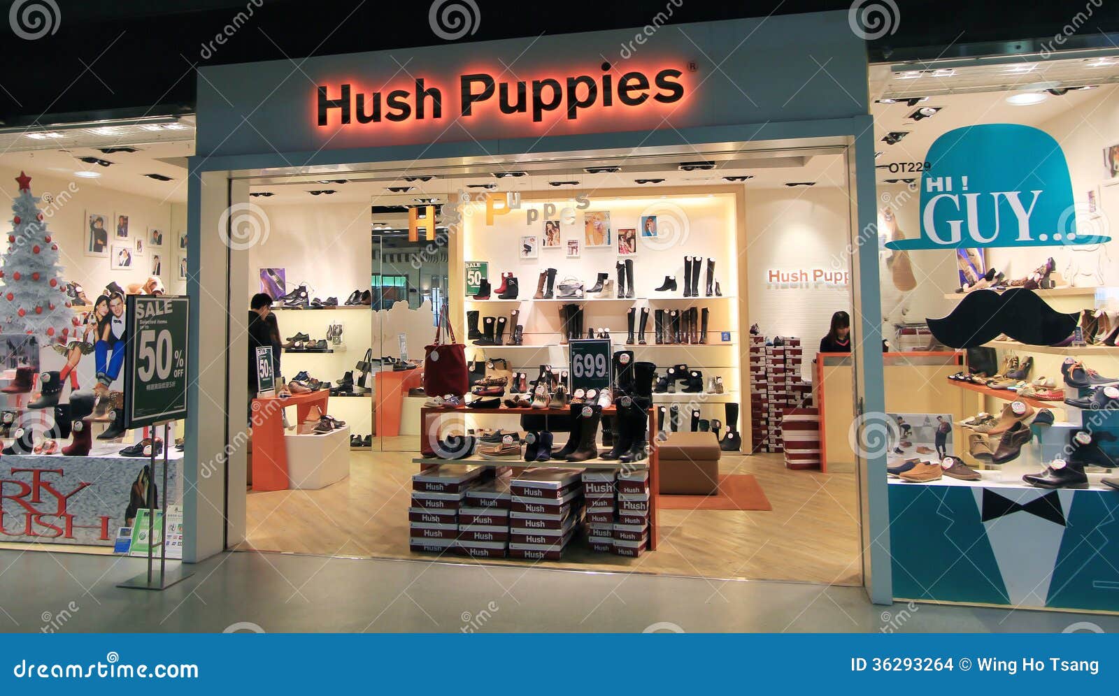 ... Sha Tsui, Hong Kong. Hush Puppies is a shoes retailer in Hong Kong