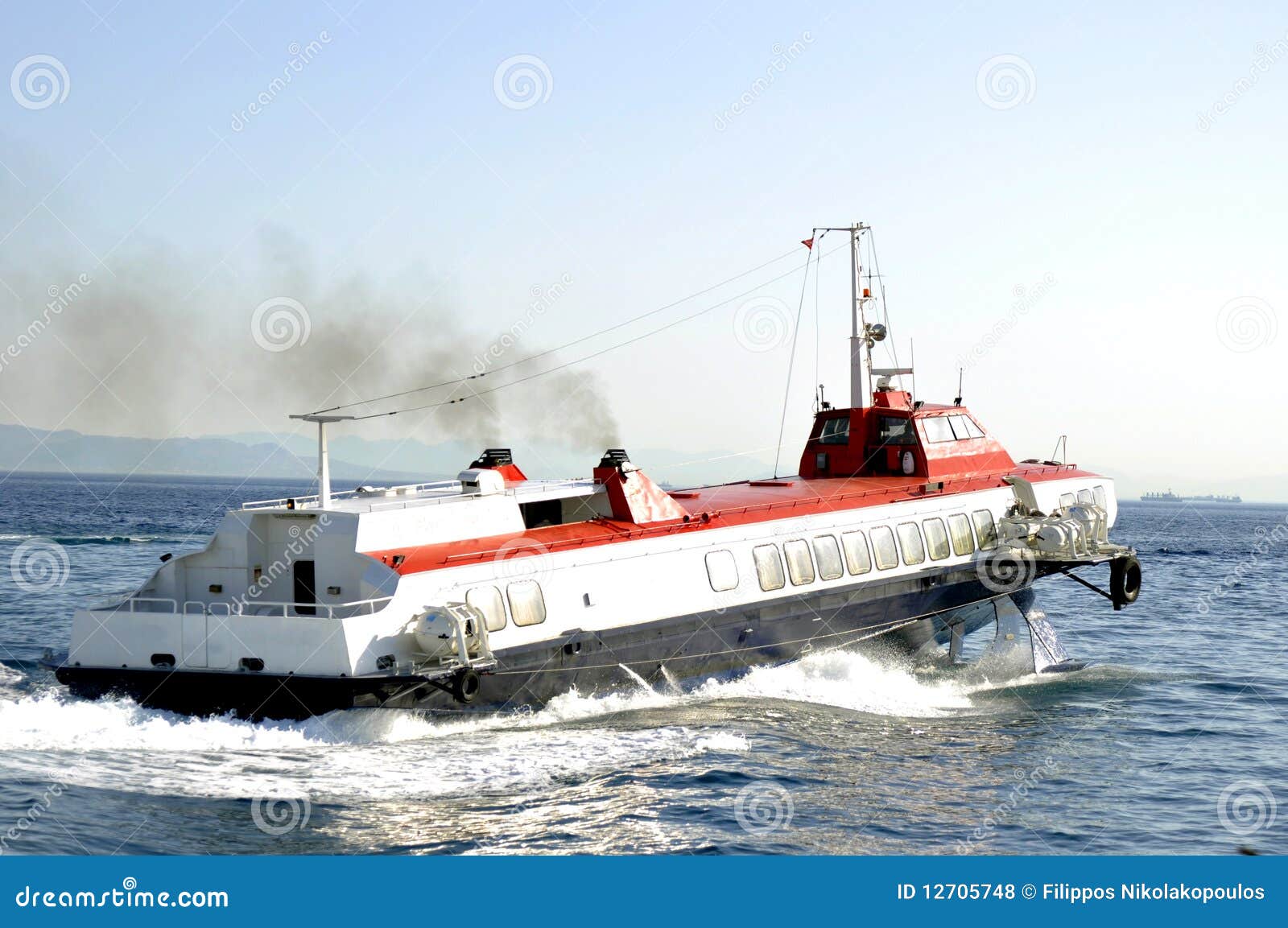 Hydrofoil Boat Royalty Free Stock Photos - Image: 12705748