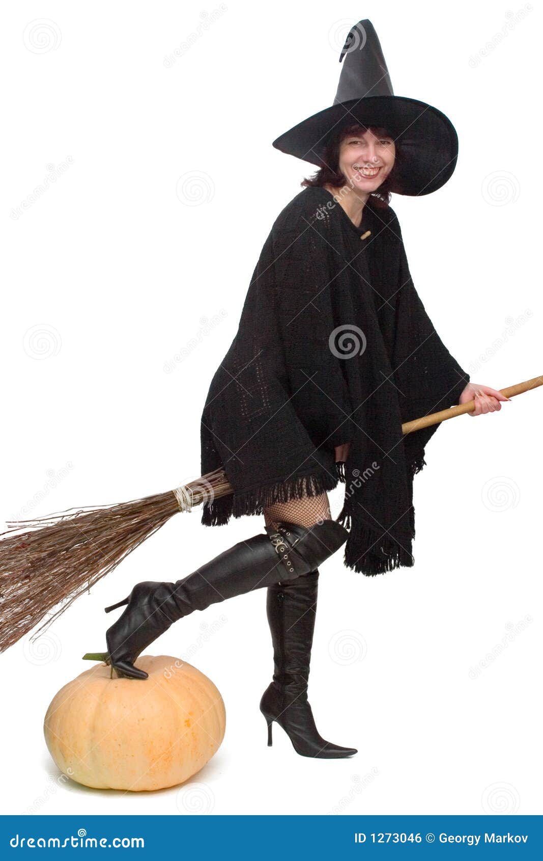 Hübsche Hexe Lizenzfreies Stockbild - Bild: 1273046