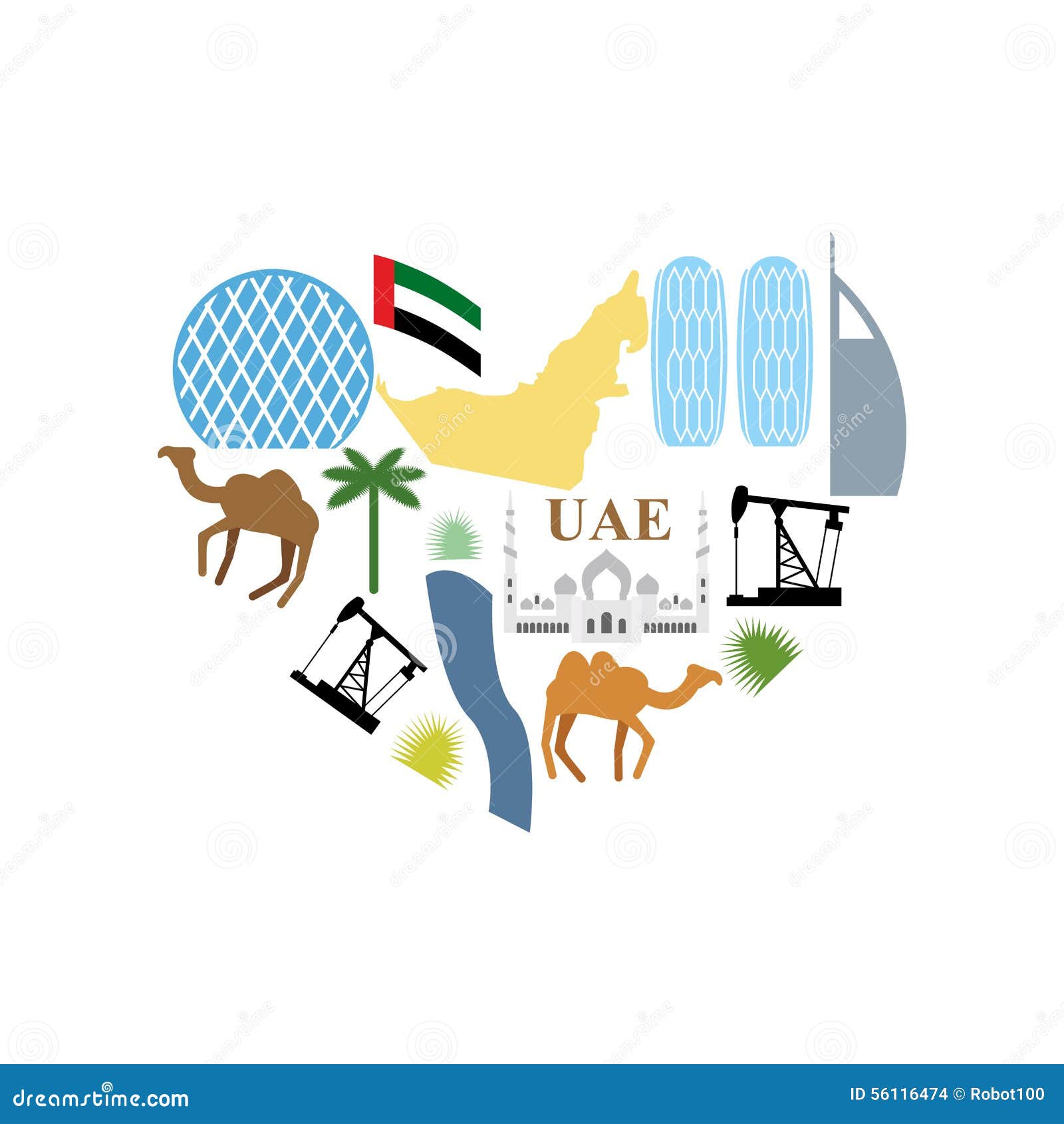 uae map clipart - photo #25