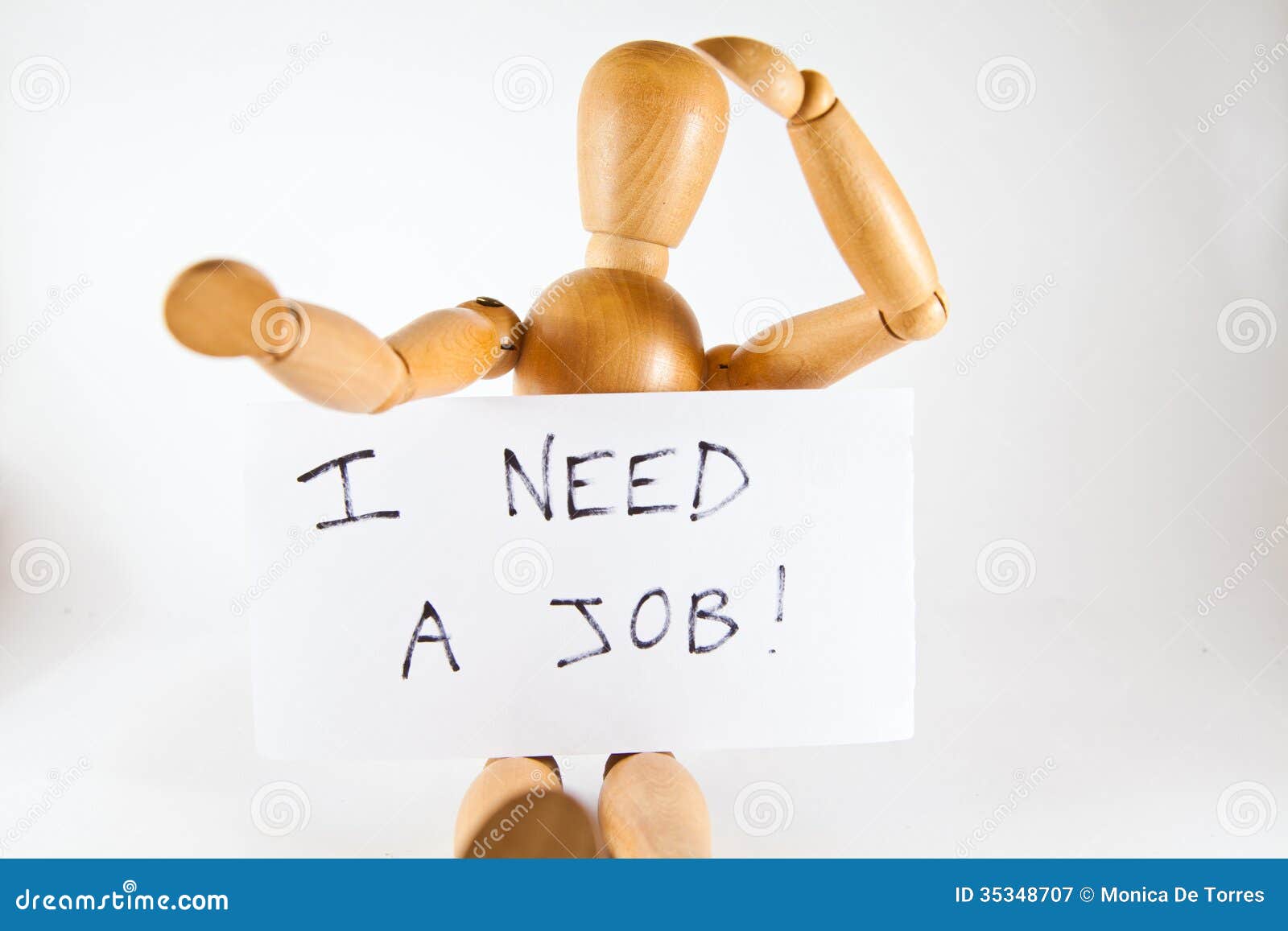 I Need A Job Royalty Free Stock Photography - Image: 35348707
