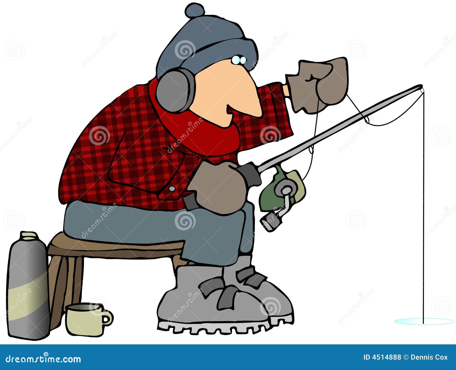 clipart ice fishing - photo #8