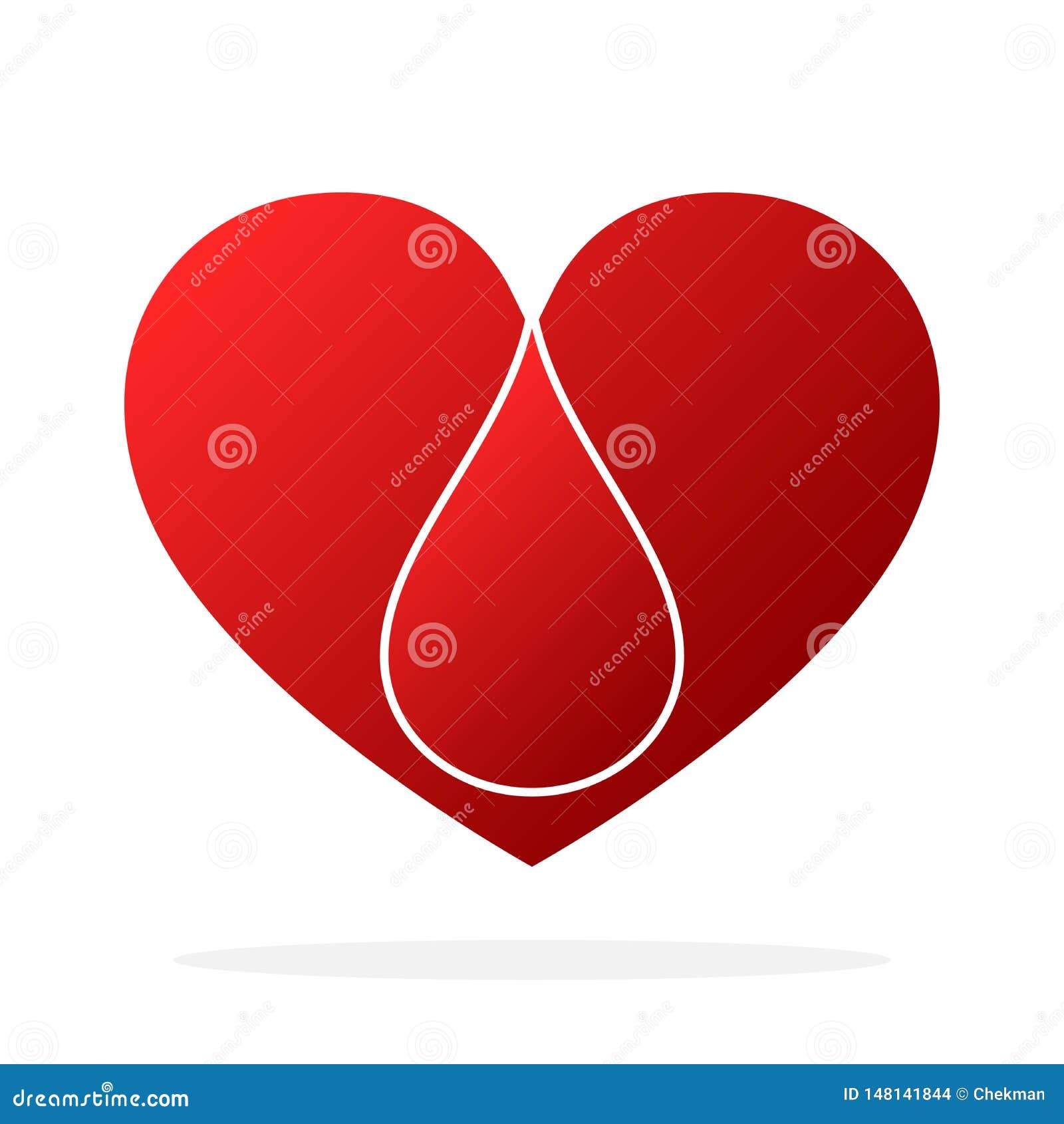 Icono De La Donaci N De Sangre Ilustraci N Del Vector Stock De