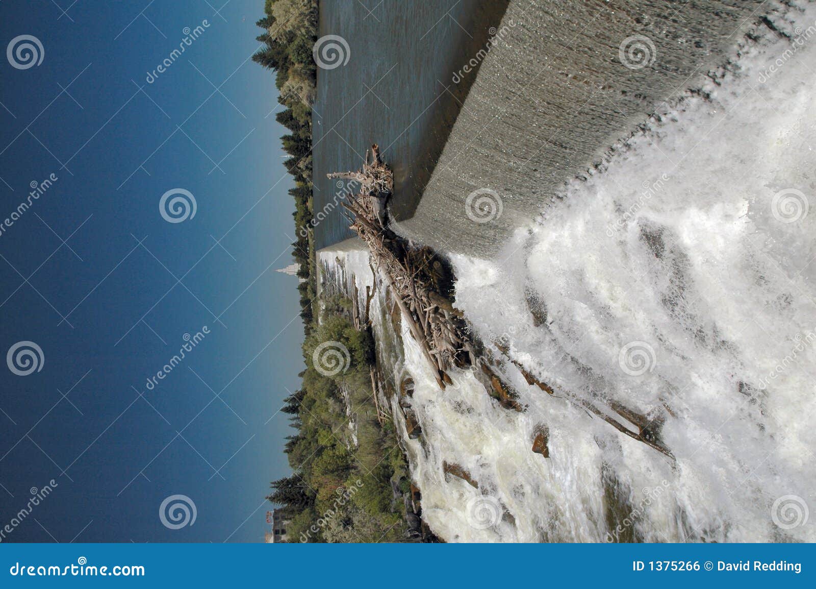 Idaho Falls Waterfall Royalty Free Stock Image - Image: 1375266