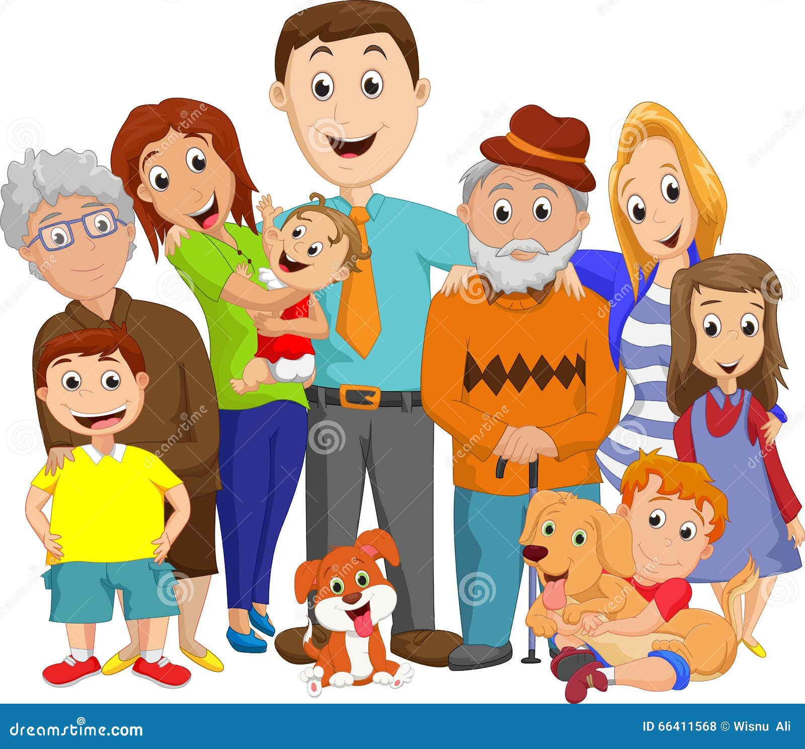 clipart of big family - photo #45