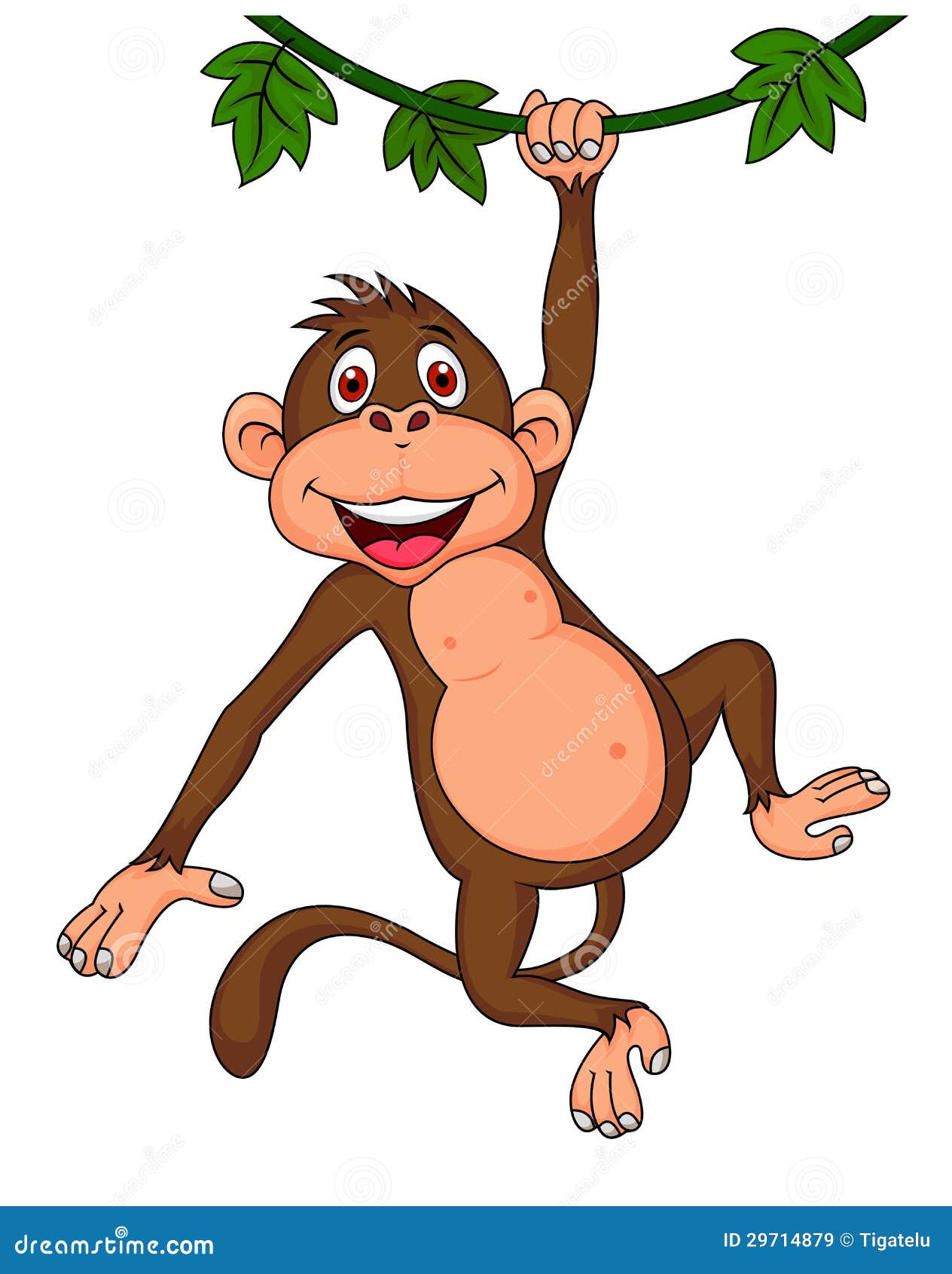 hanging monkey clipart - photo #7