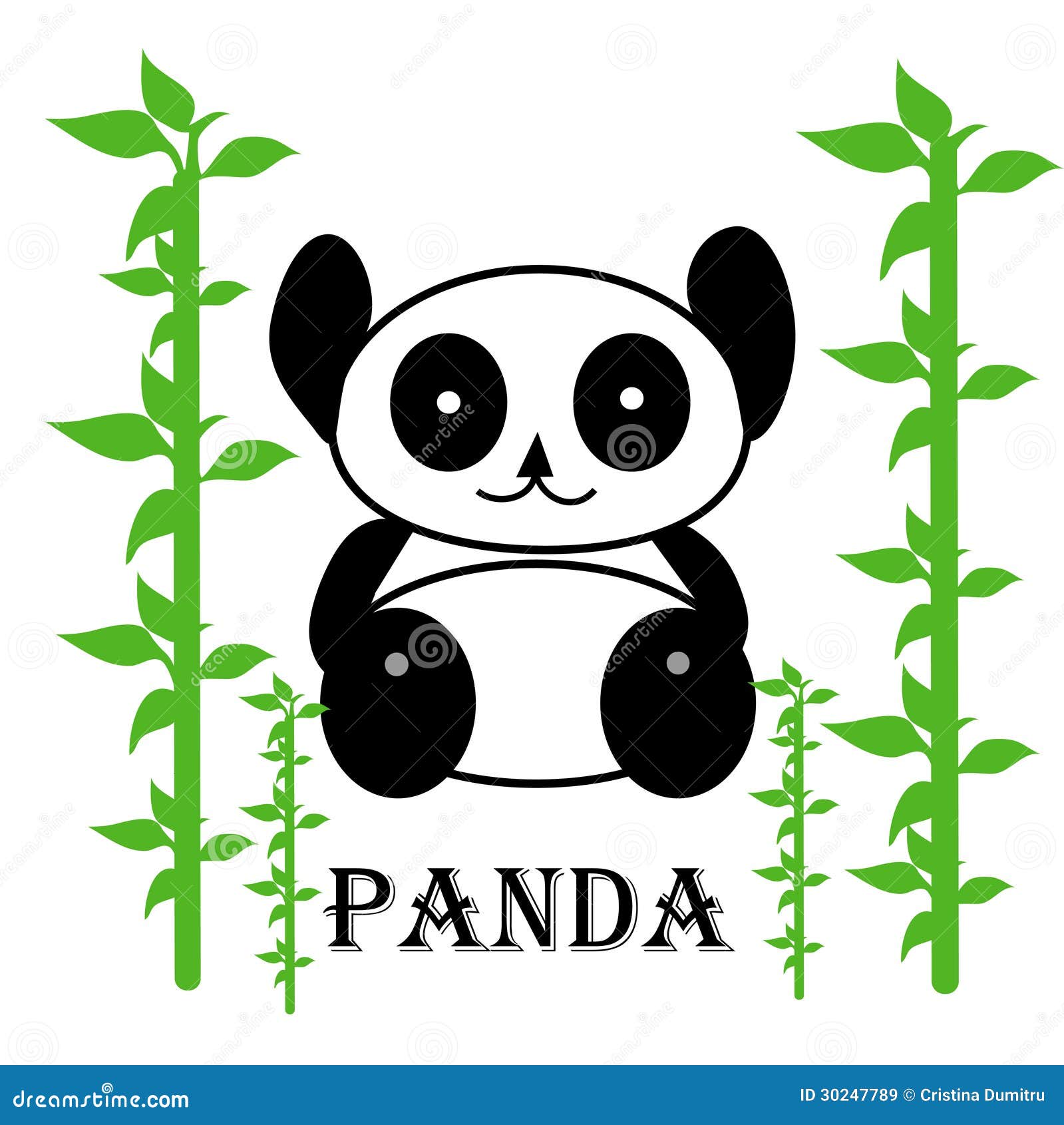 clipart panda tree - photo #15