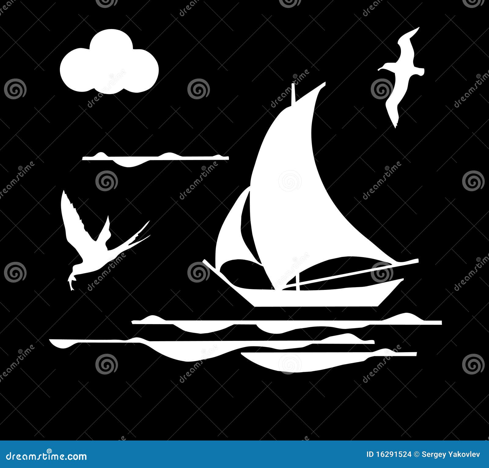 Sailboat Illustration
