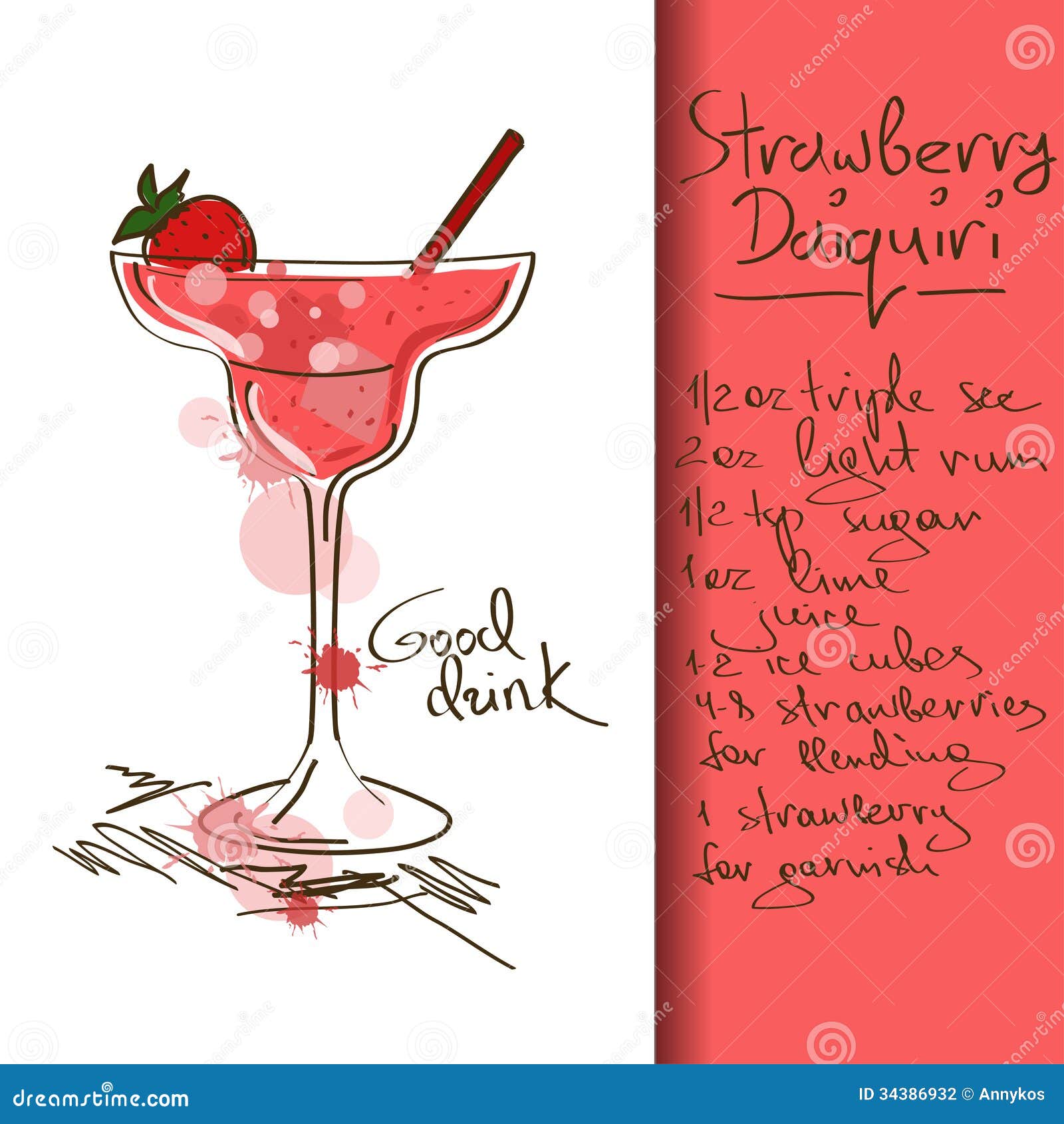 strawberry daiquiri clipart - photo #27