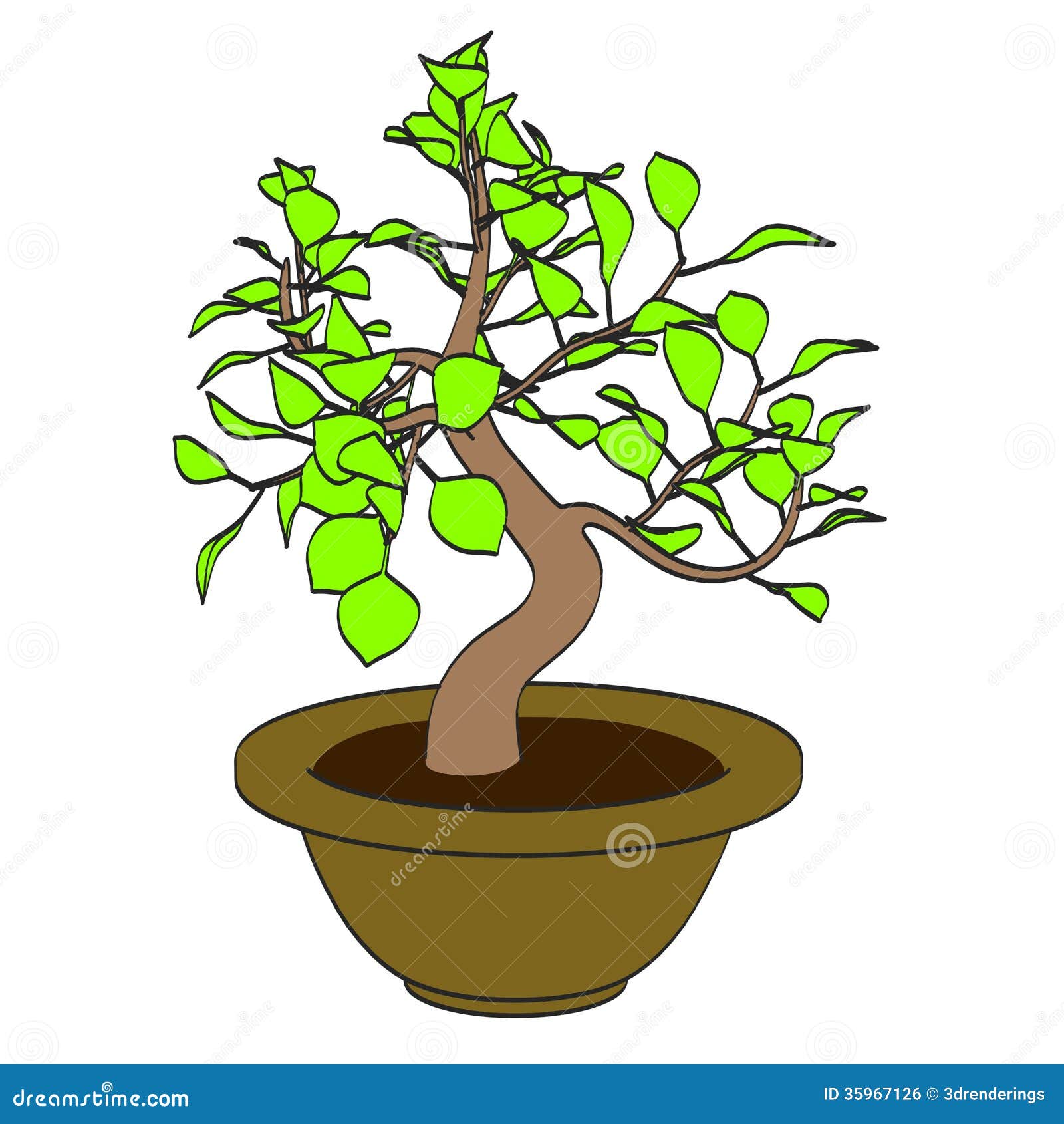 bonsai tree clipart - photo #34