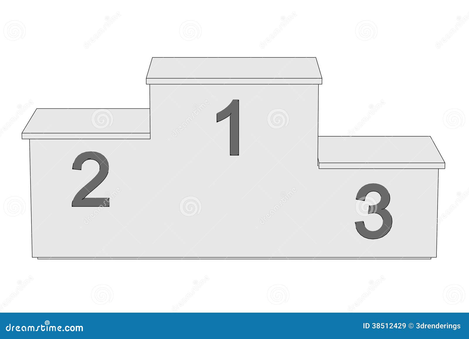 Image Of Winner Podium Royalty Free Stock Images - Image: 38512429