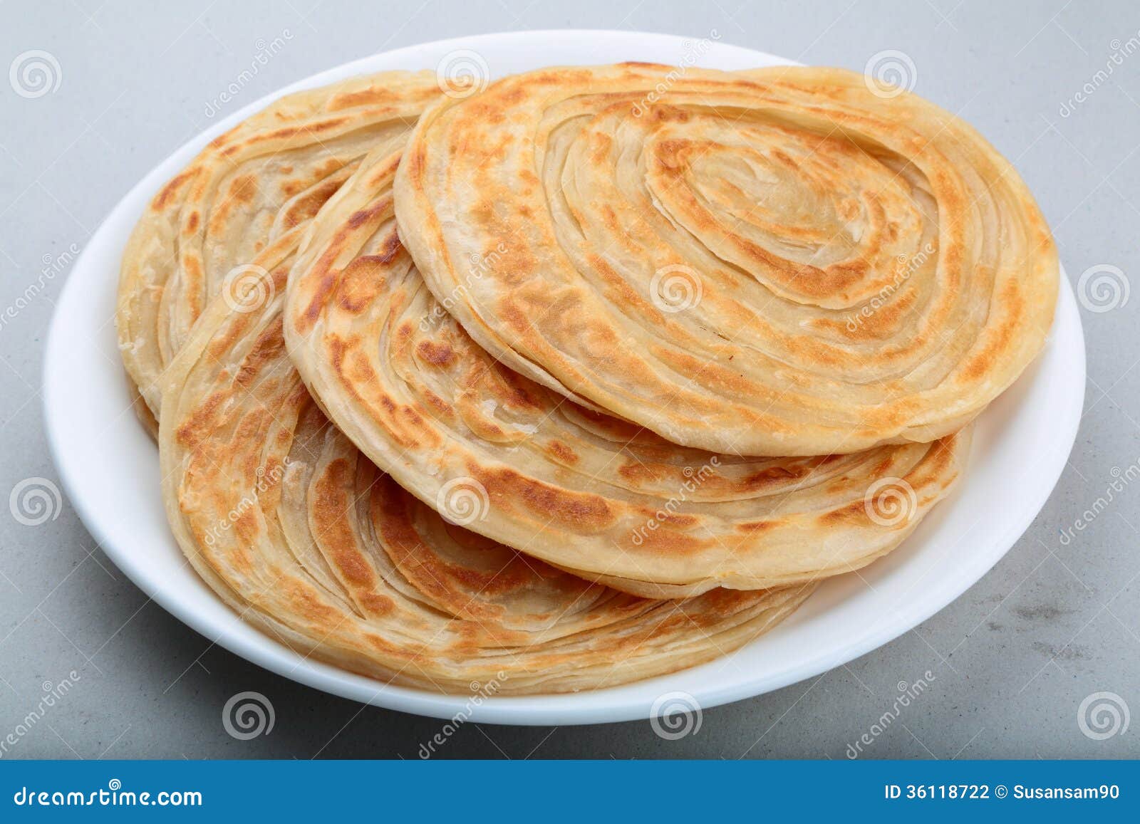 Indian Paratha Stock Photography - Image: 36118722