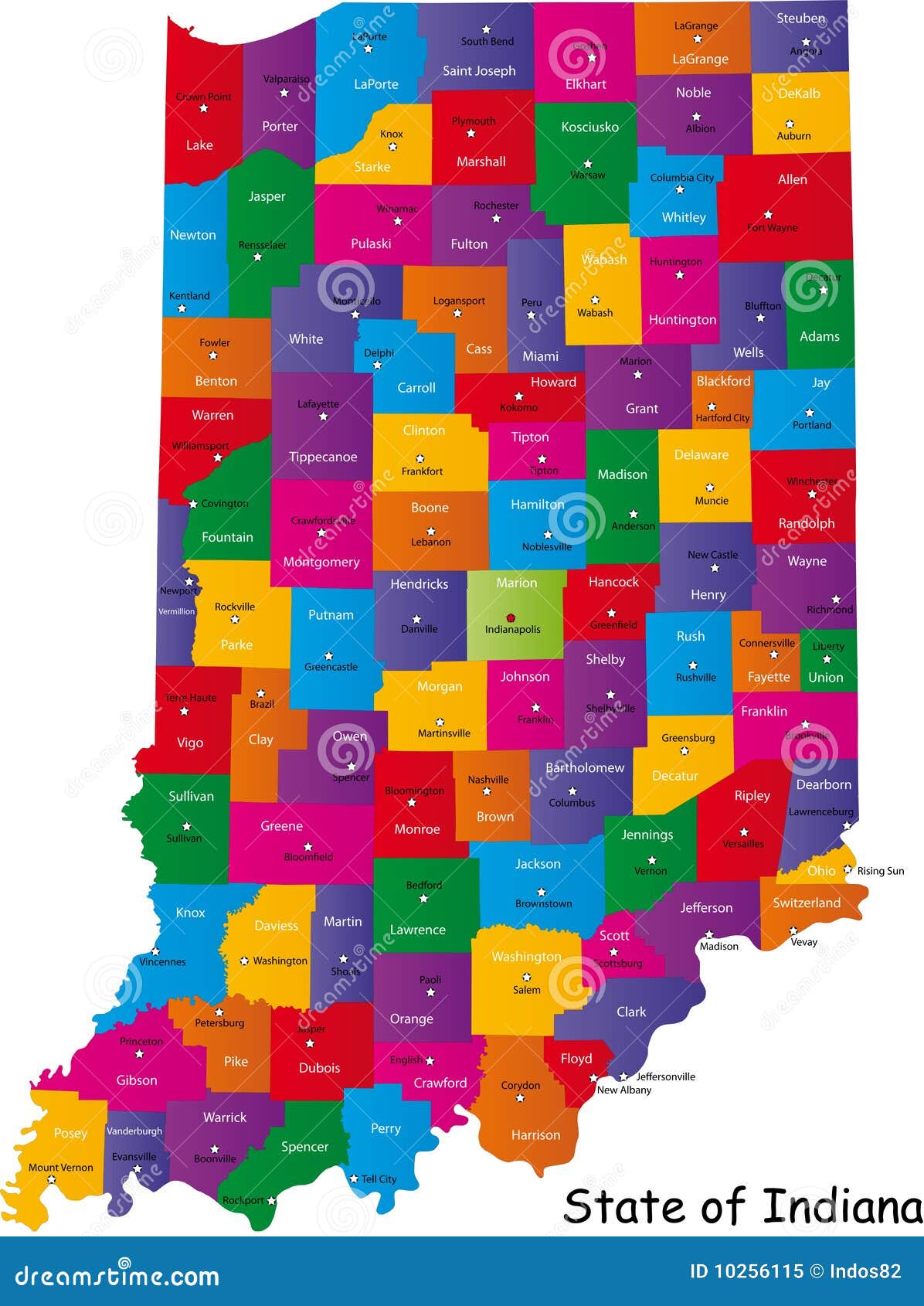 clipart map of indiana - photo #20
