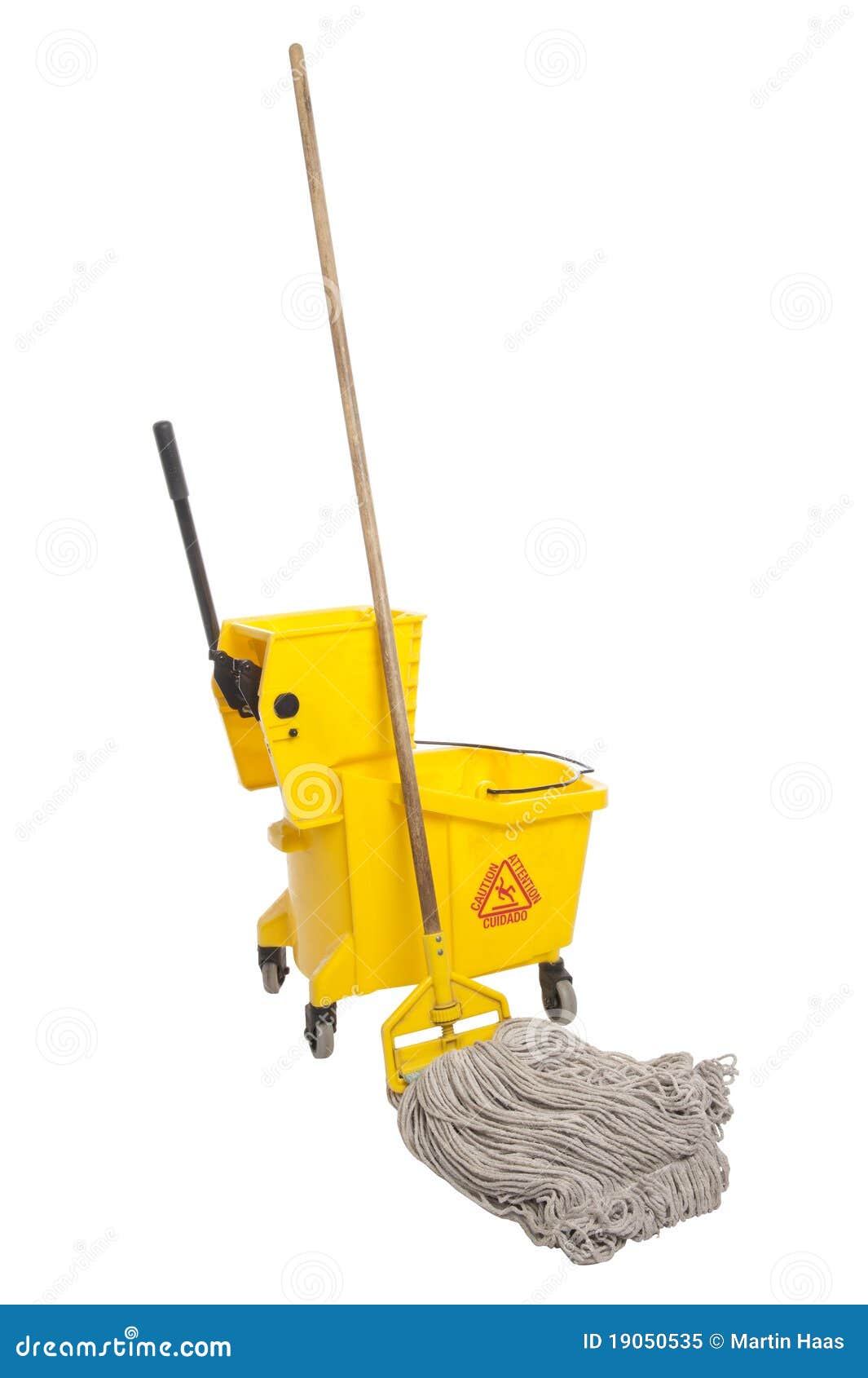 Industrial Mop And Bucket Royalty Free Stock Photo  Image: 19050535