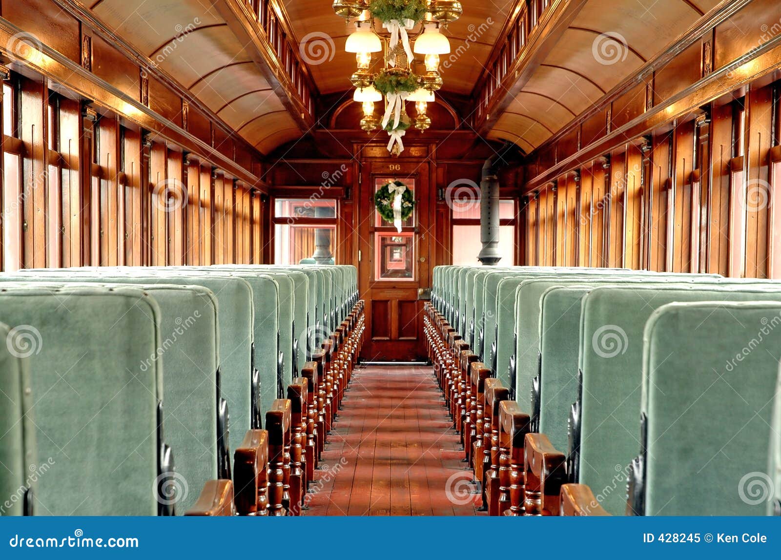 Inside Old Passenger Train Cars