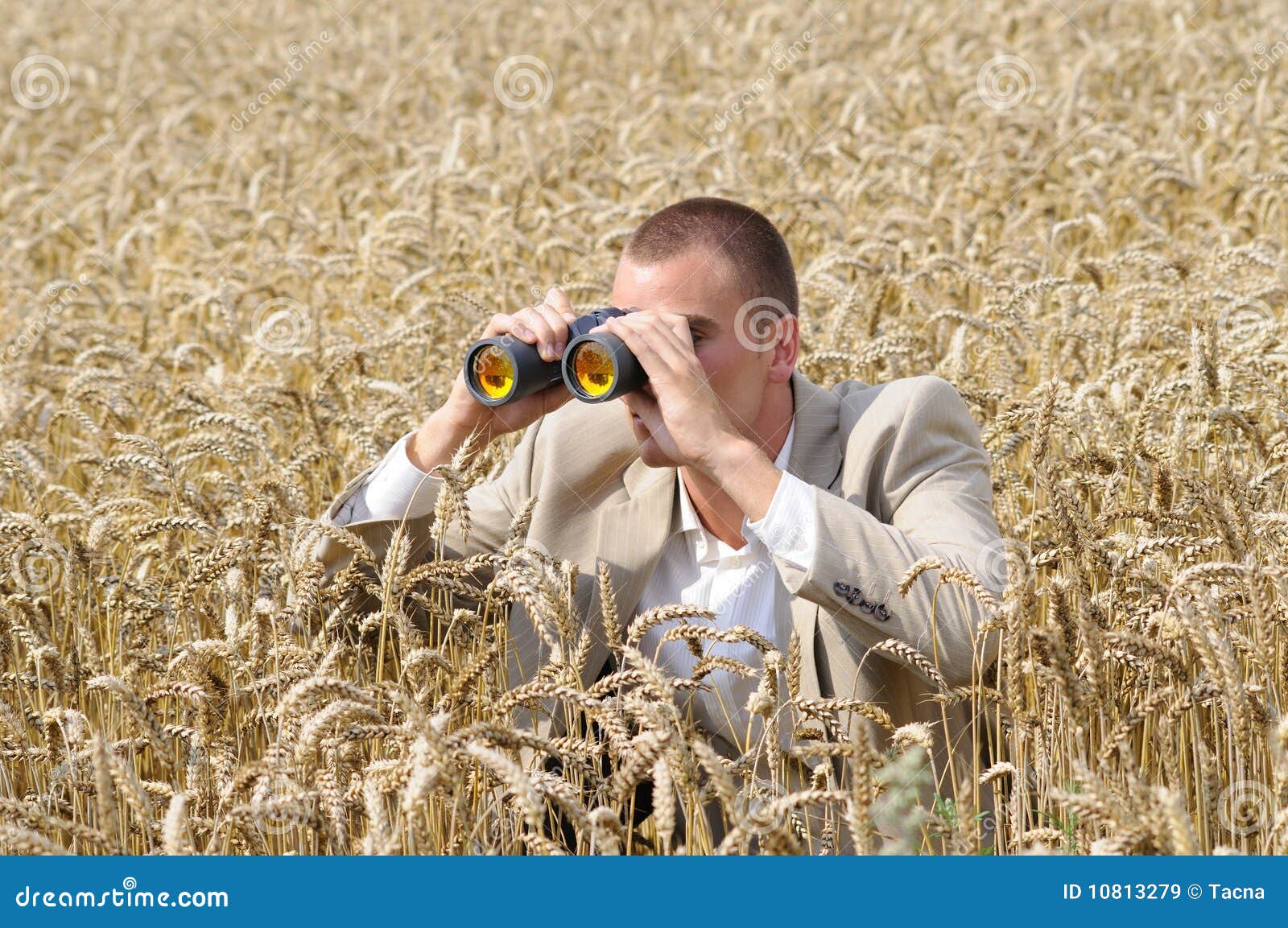 Investigator In Field Royalty Free Stock Images Image 10813279