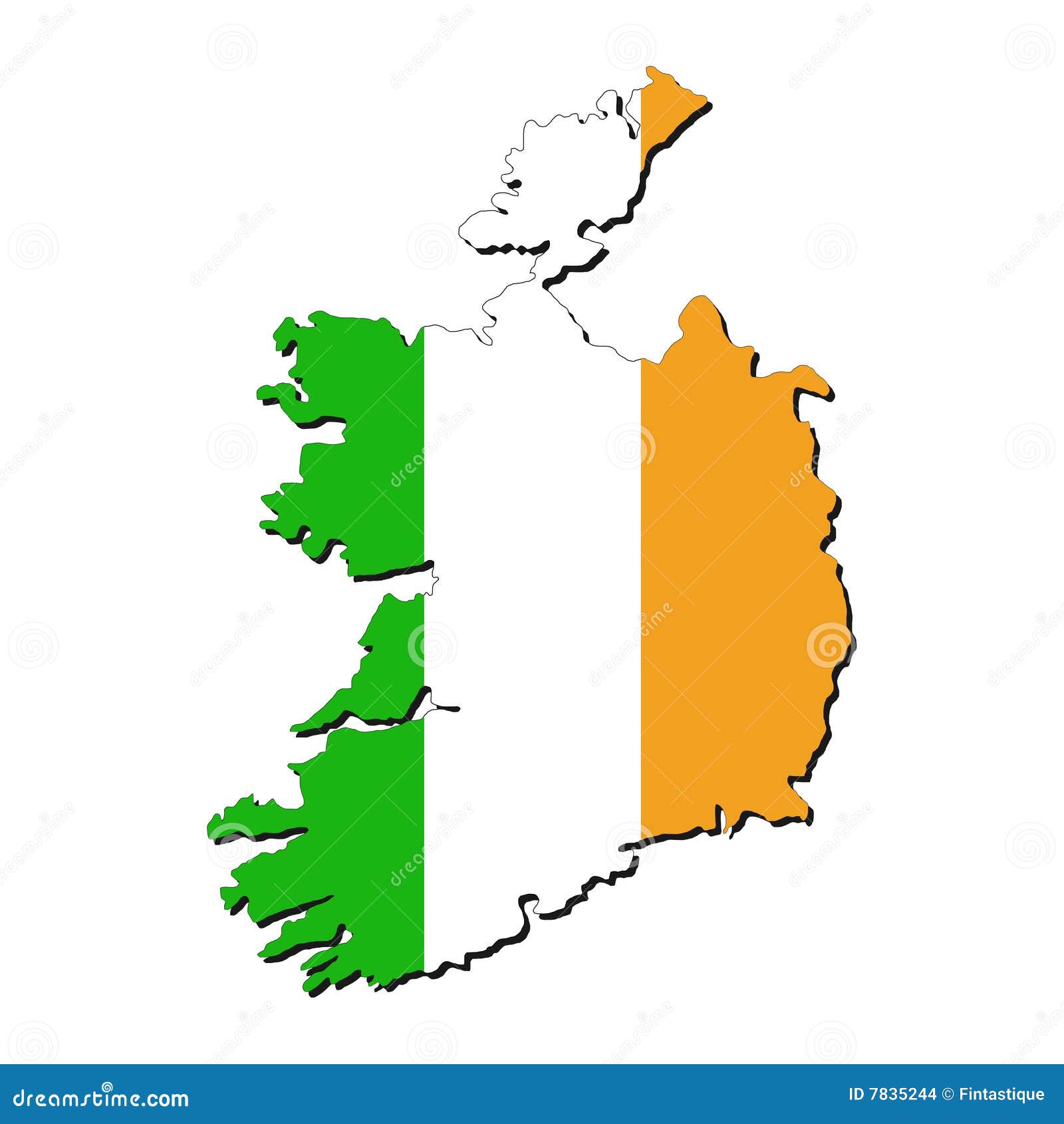 clipart map of ireland - photo #22
