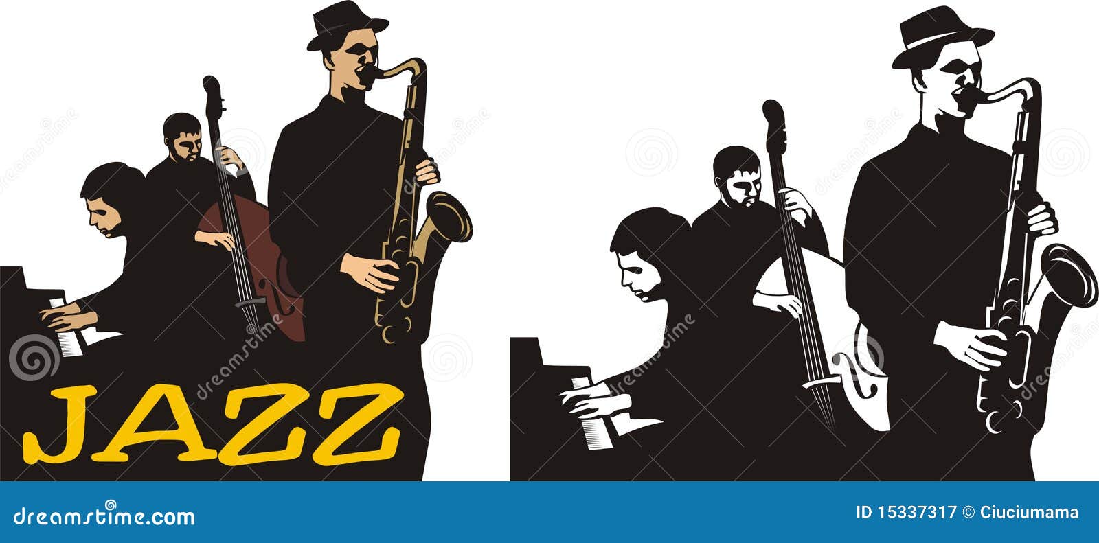 clip art jazz music player - photo #36