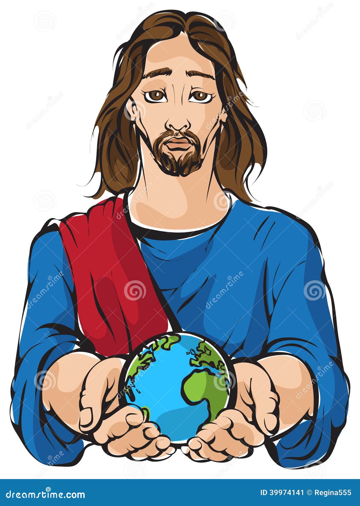 clipart jesus holding a man up - photo #22