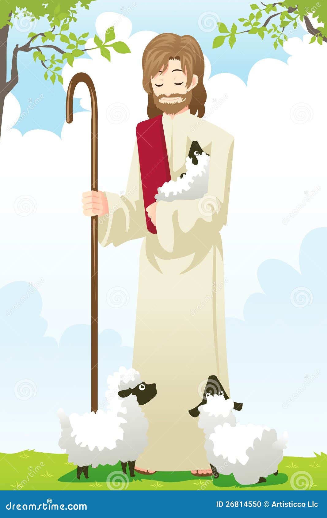 clipart of jesus the good shepherd - photo #27