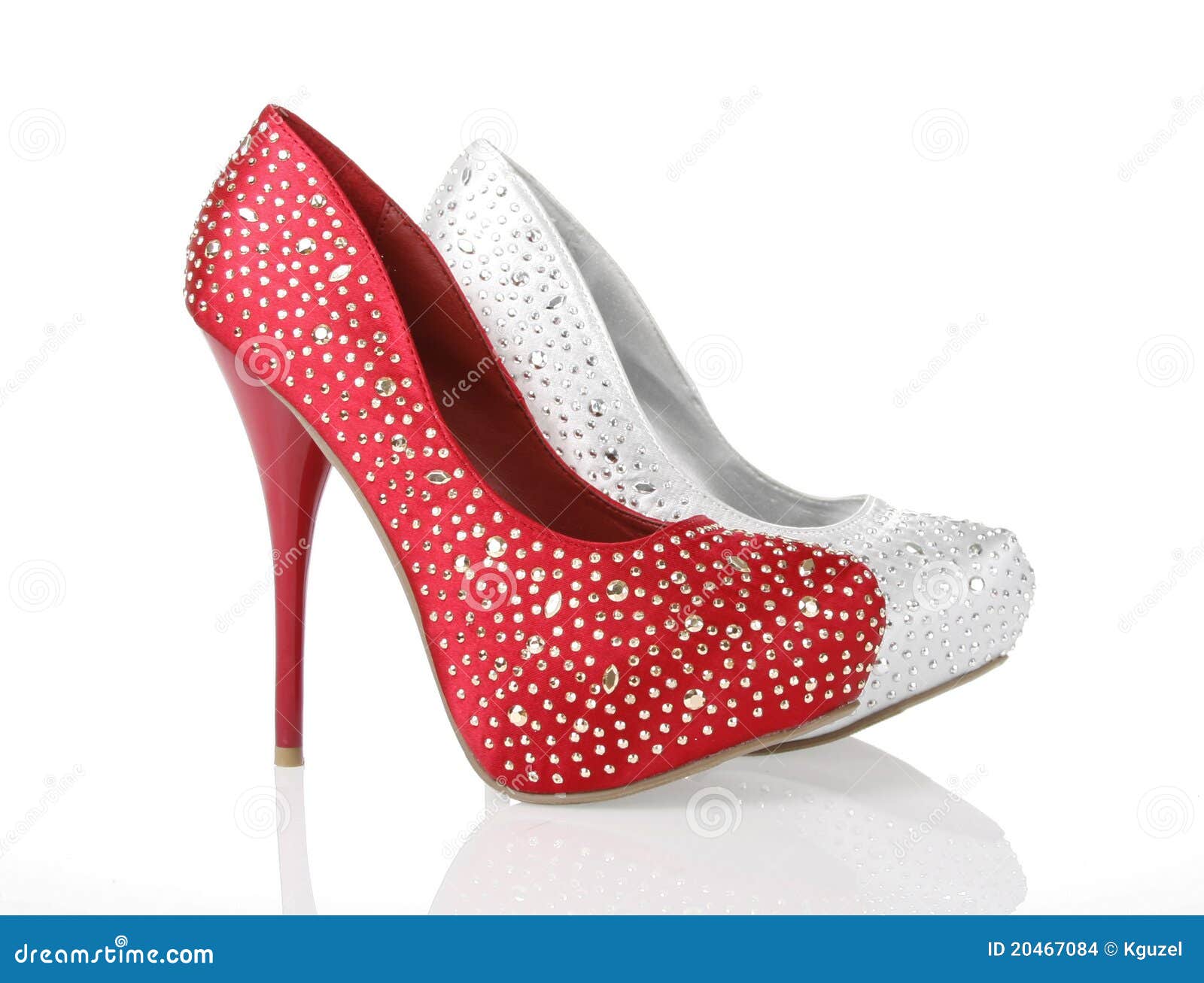 More similar stock images of ` Jeweled Red and Silver Shoes `