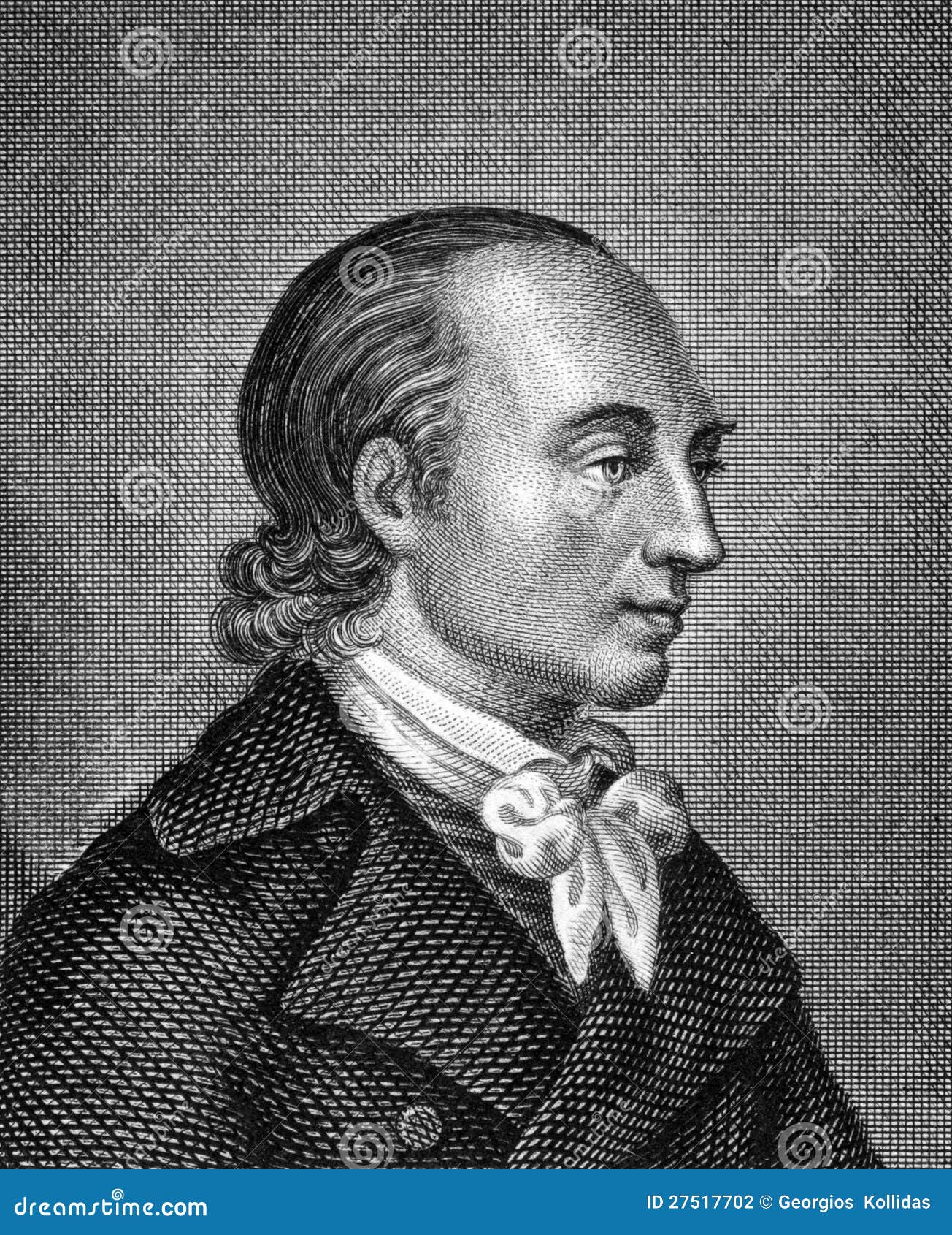 Johann Heinrich Voss Redaktionelles Stockfotografie