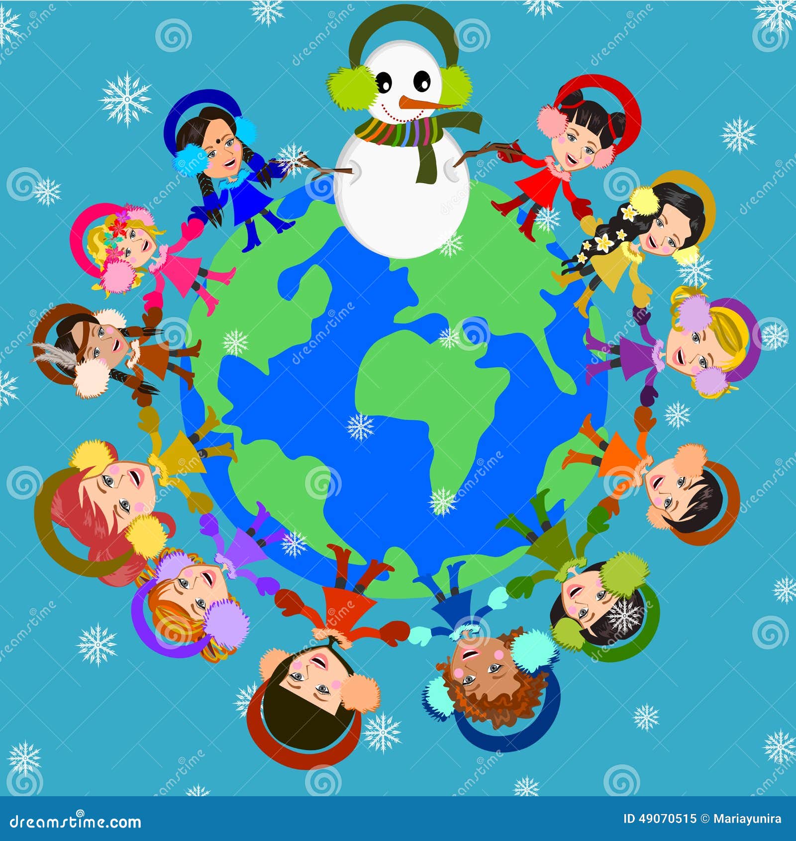 joyful winter stock vector image 49070515 united nations christmas cards