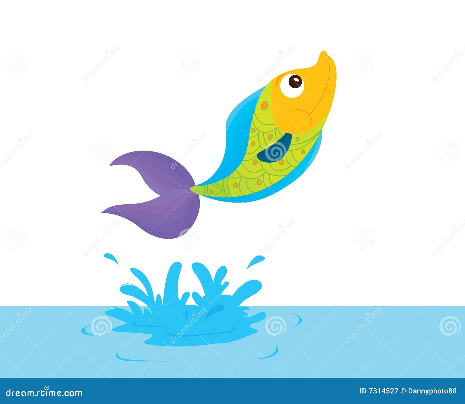 clipart of fish in water - photo #48