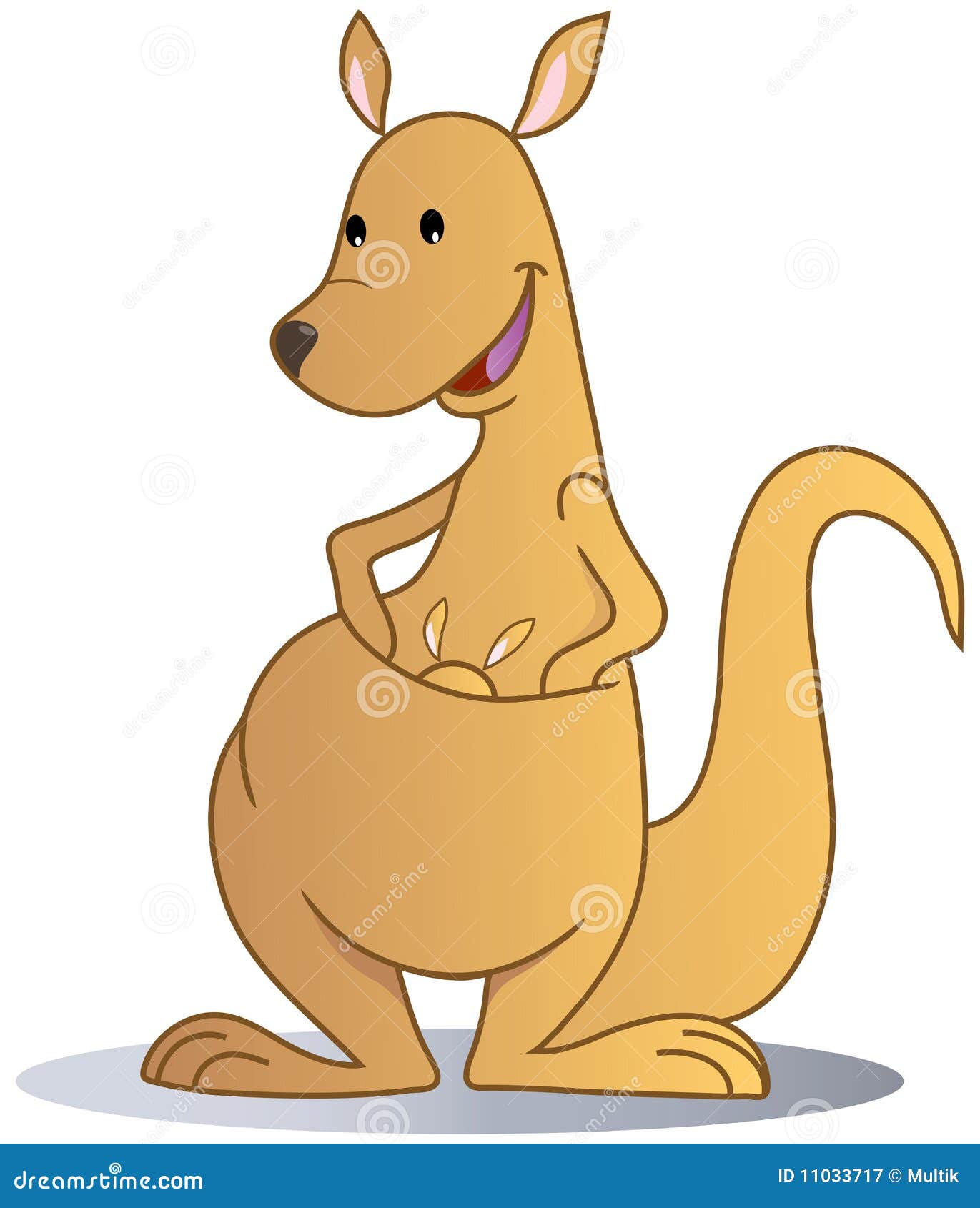 clipart kangaroo cartoon - photo #44