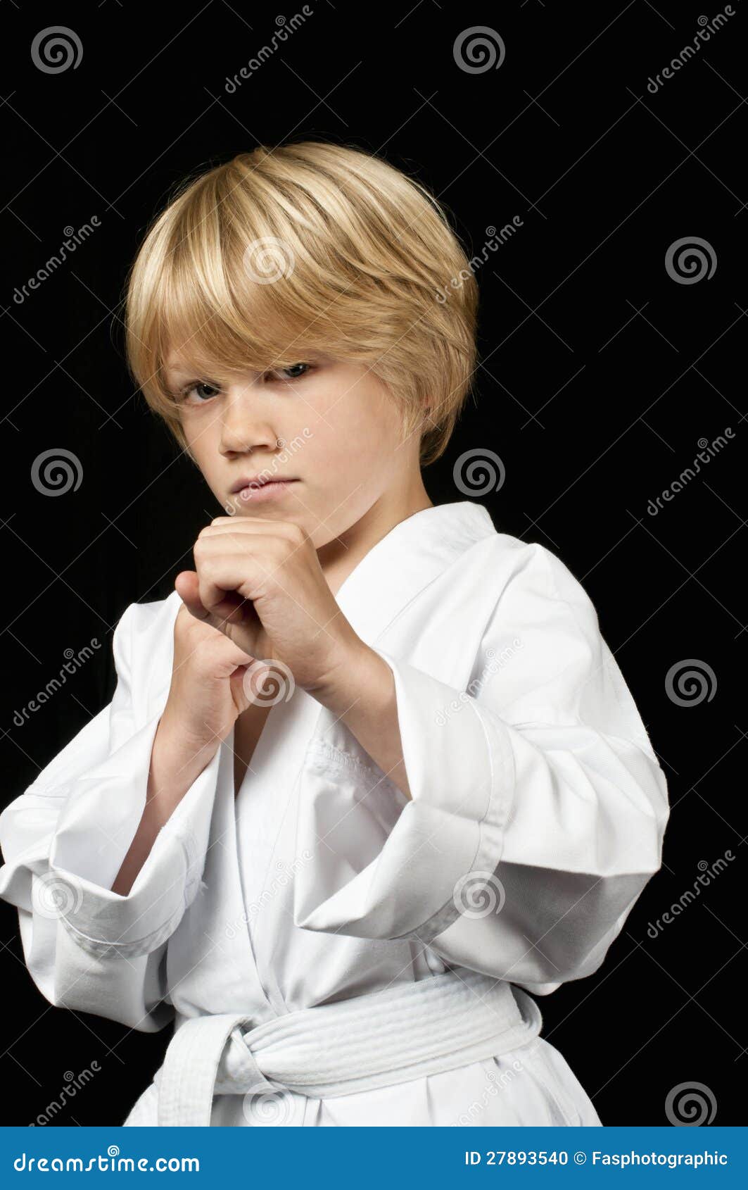 Karate Kid Training Stock Photo - Image: 27893540