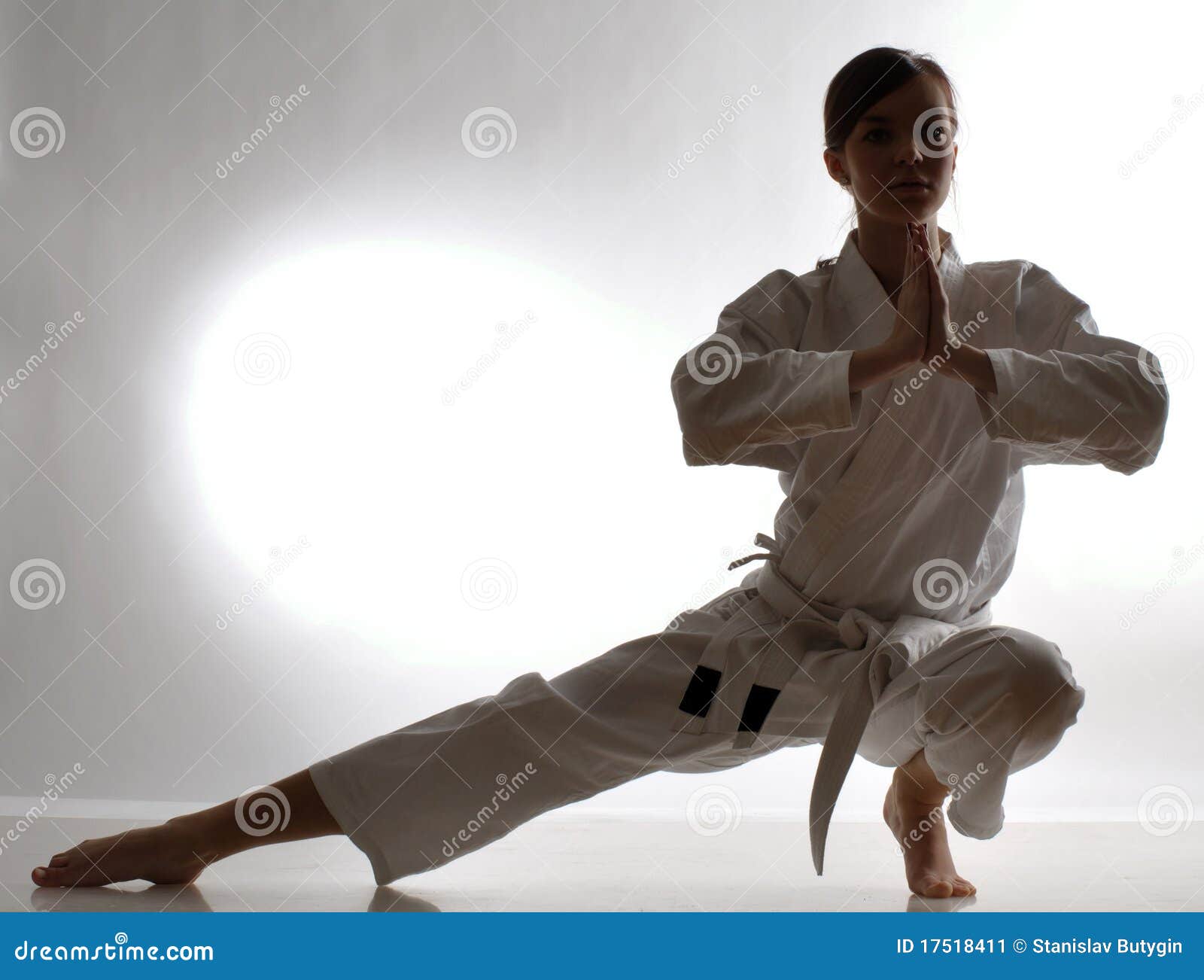 Karate Training Stock Image - Image: 17518411