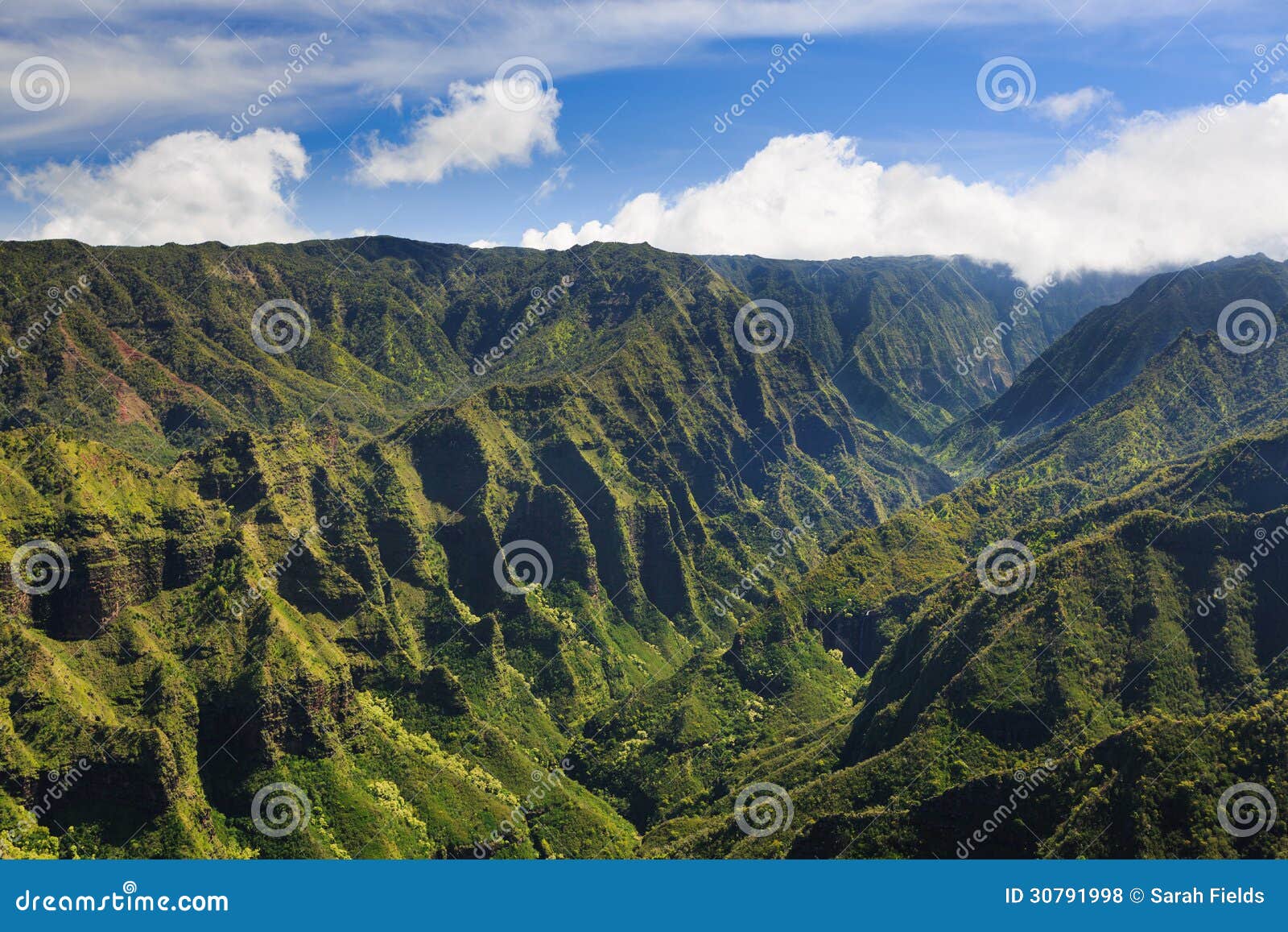 Royalty Free Stock Photos: Kauai Lush Tropical Landscape