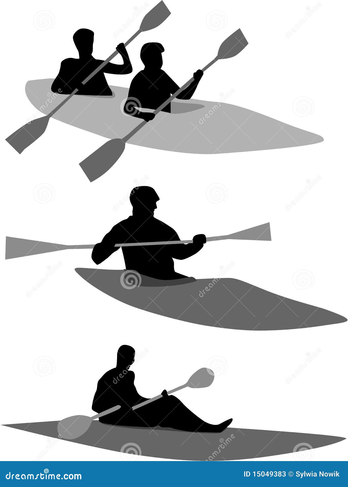 kayak silhouette clip art - photo #46