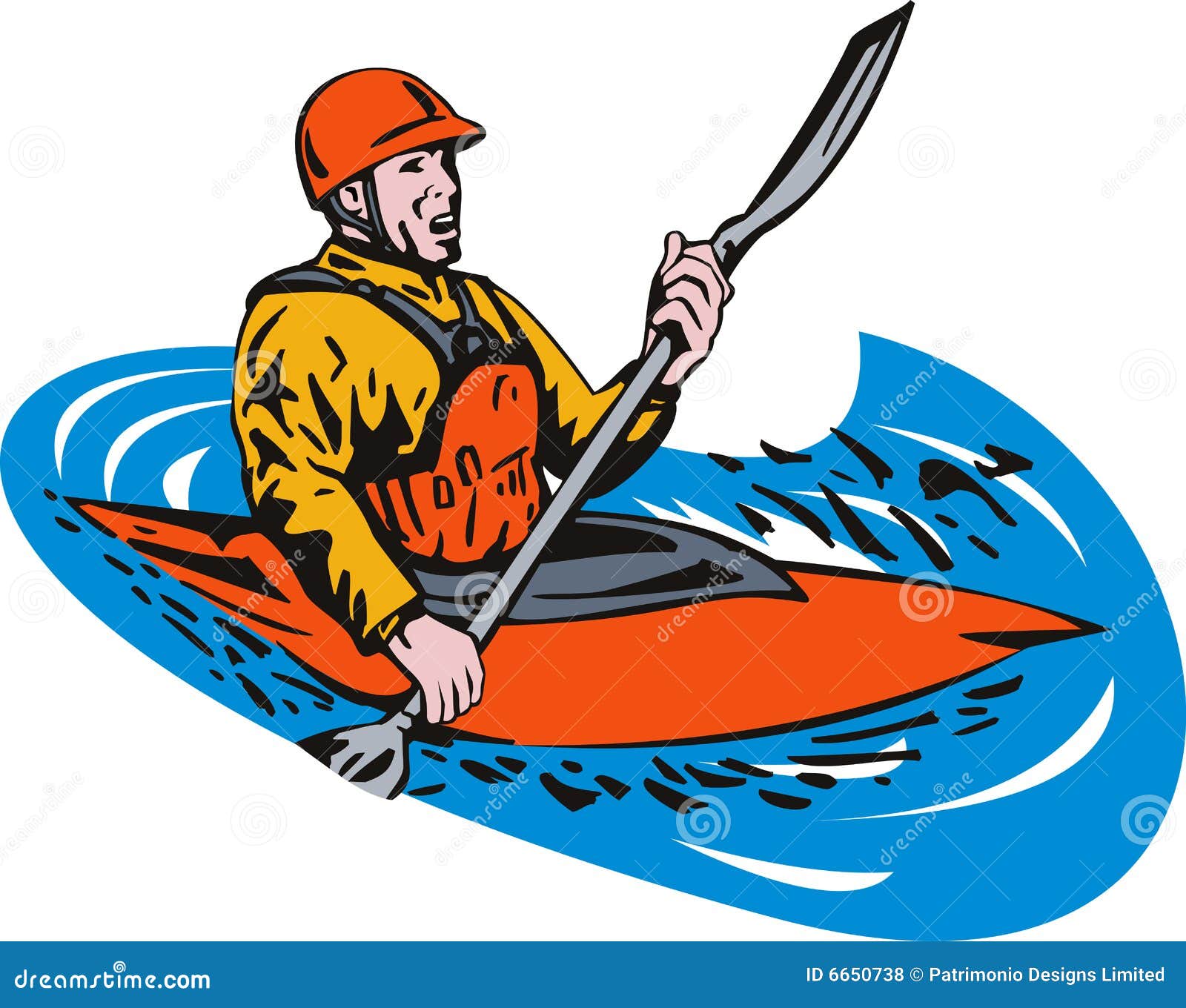 clipart canoe kayak - photo #39