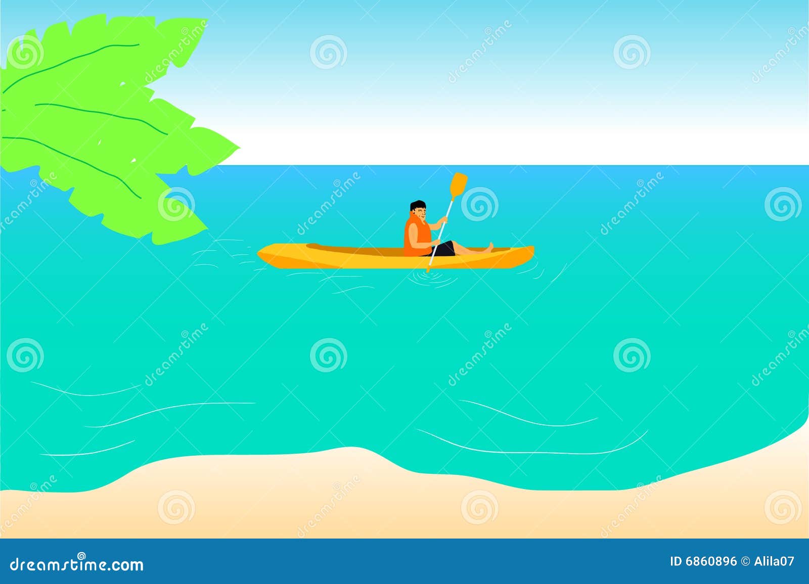 sea kayaking clipart - photo #31