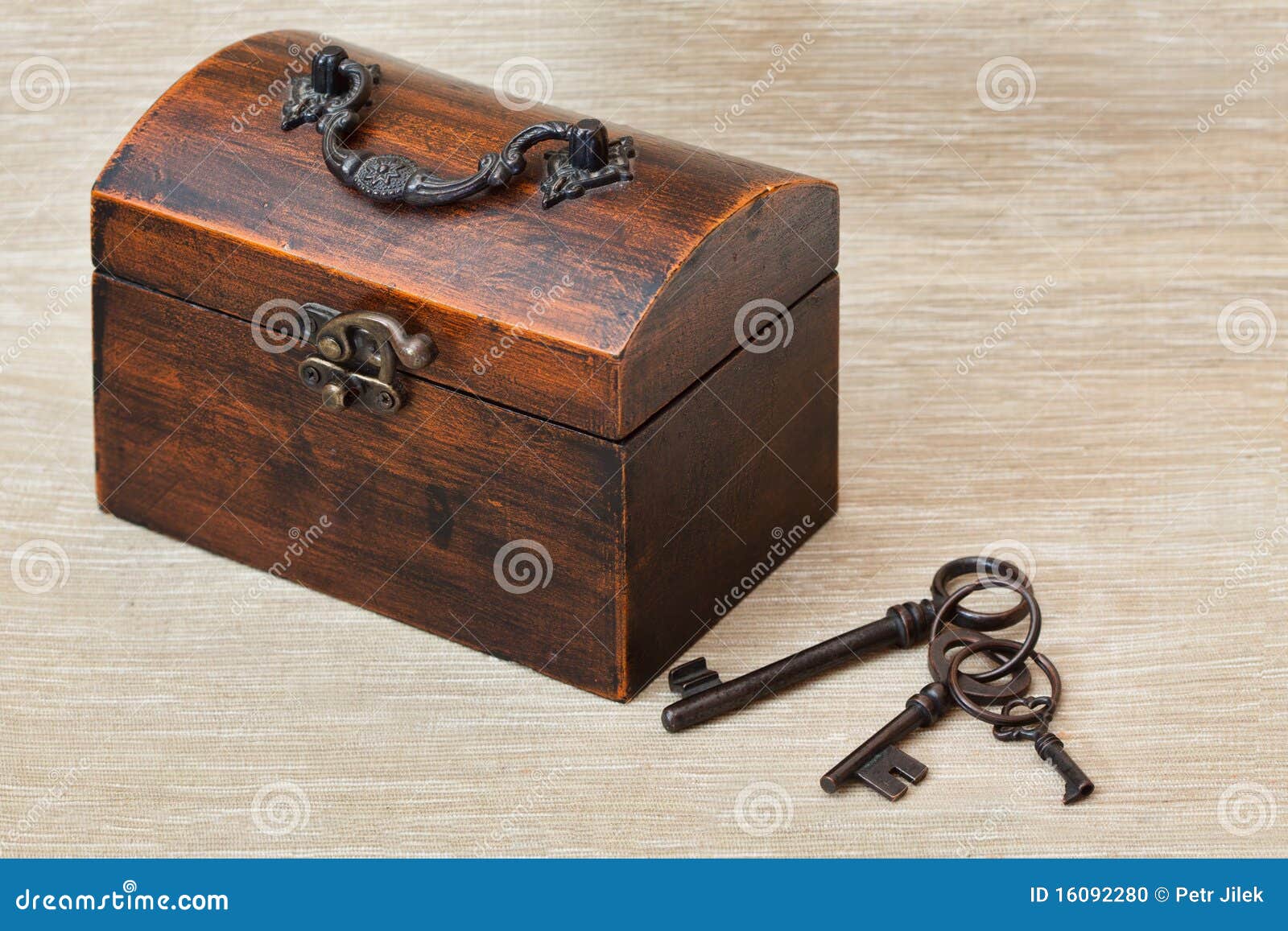 Key In Box Stock Photo - Image: 16092280